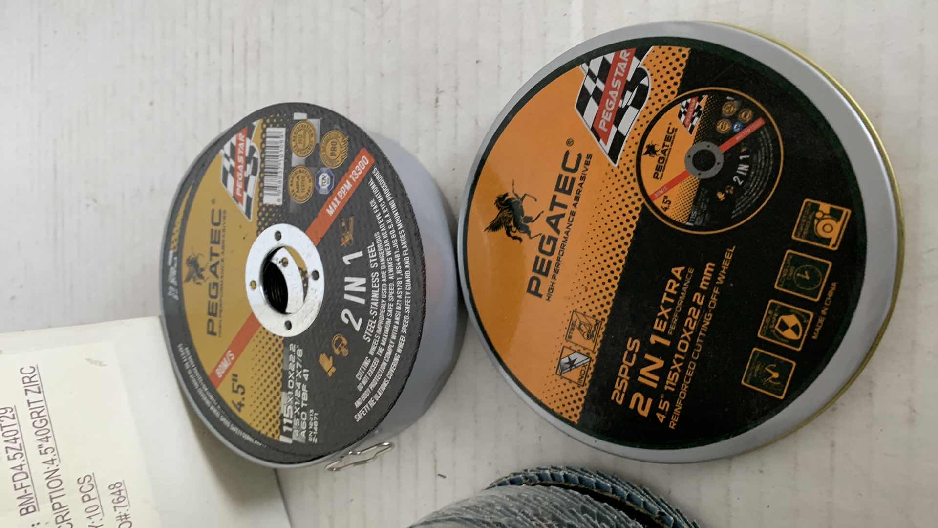 Photo 1 of ABRASIVE WHEELS FOR GRINDING