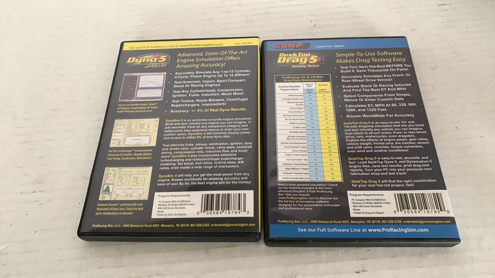 Photo 1 of 2-DRAG RACING COMPUTER PROGRAMS