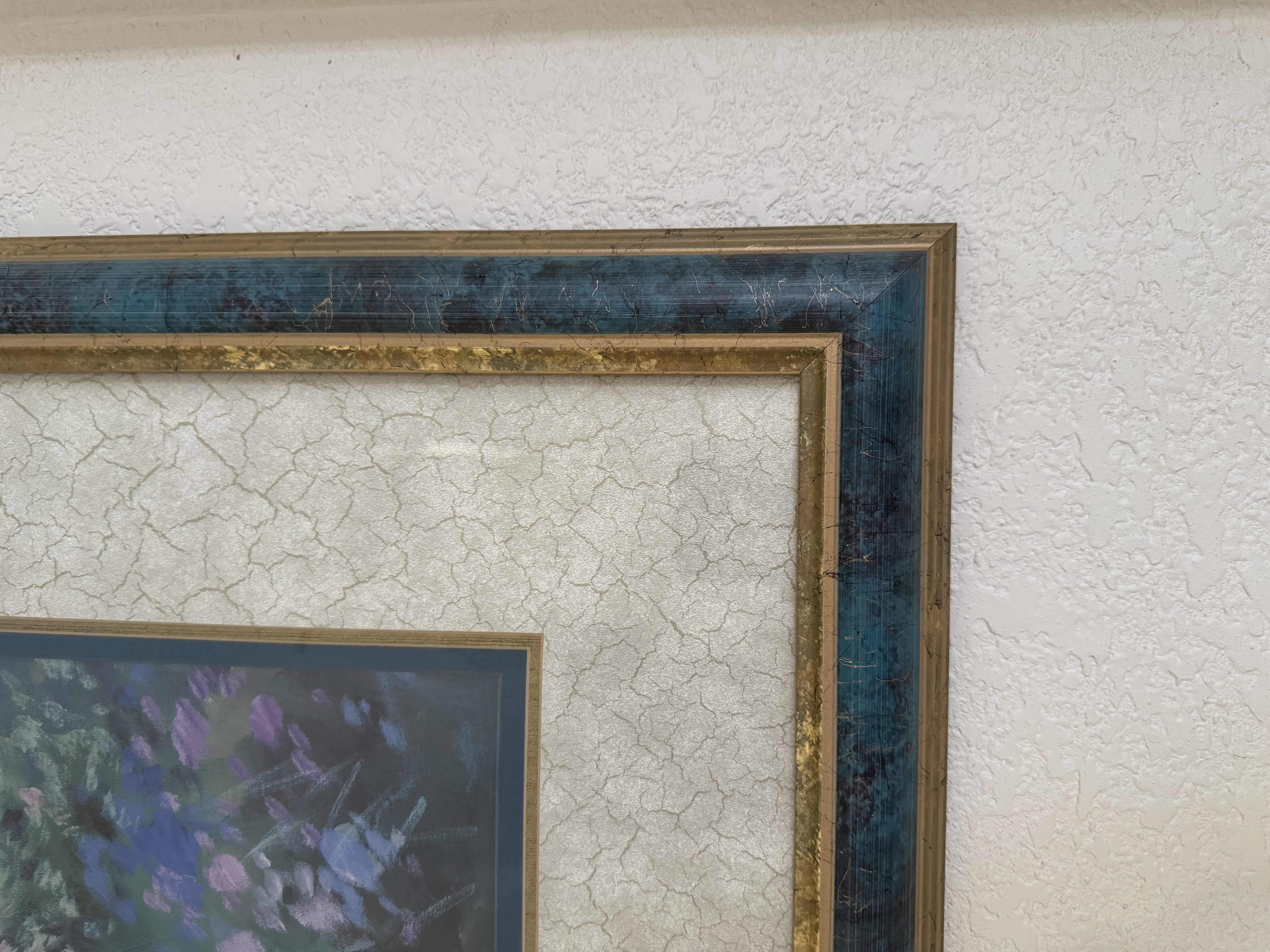 Photo 2 of FRAMED "A SUMMER PLACE" ARTWORK BY L GORDON 33” X 40”