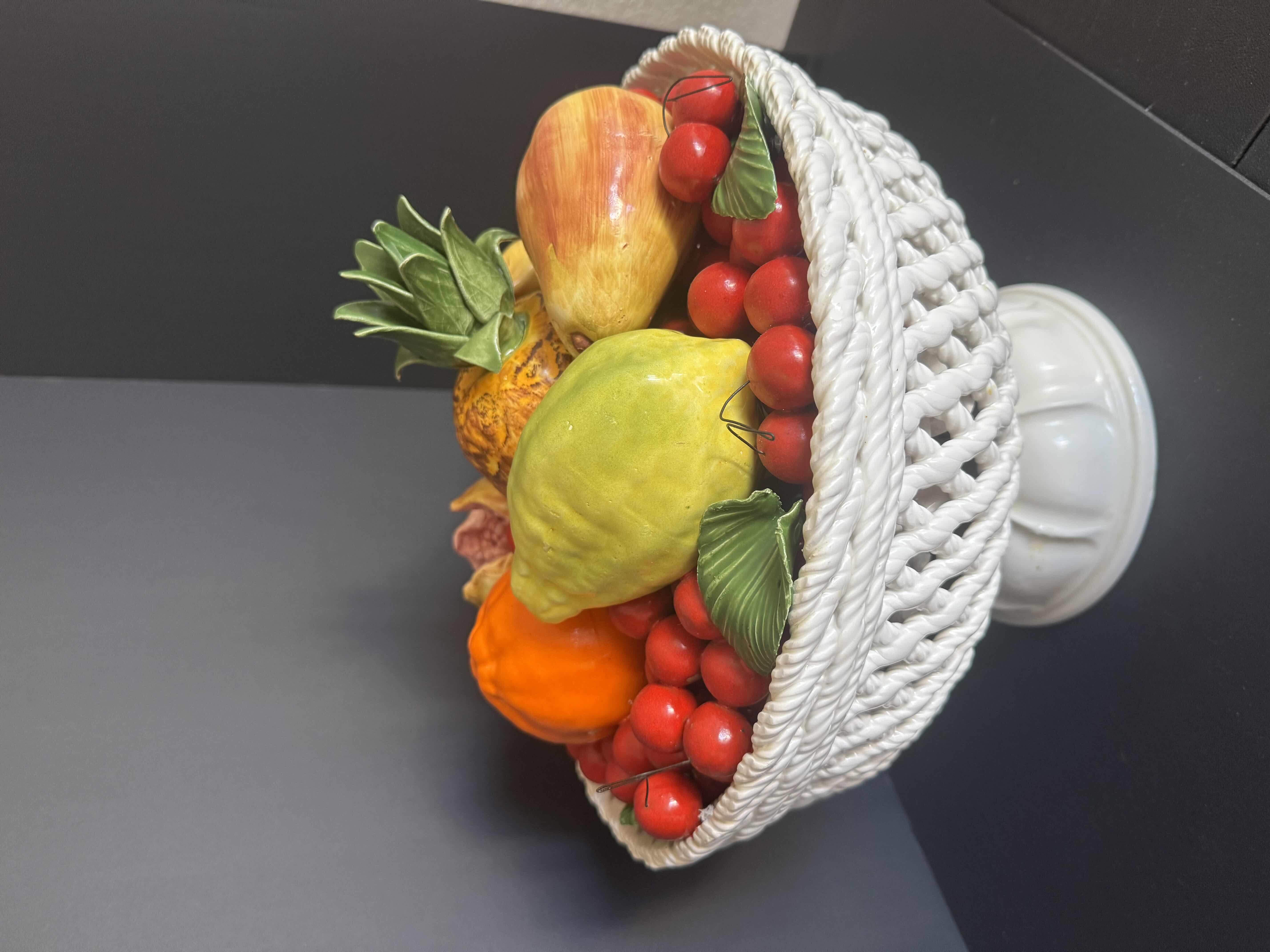 Photo 1 of CERAMIC/PORCELIAN FRUIT BASKET H15”