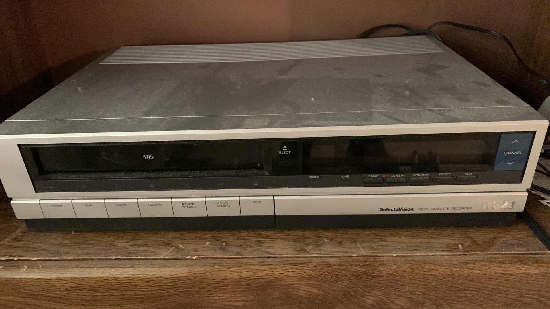 Photo 3 of 24” SONY CRT TELEVISION,VHS PLAYER AND TV CART