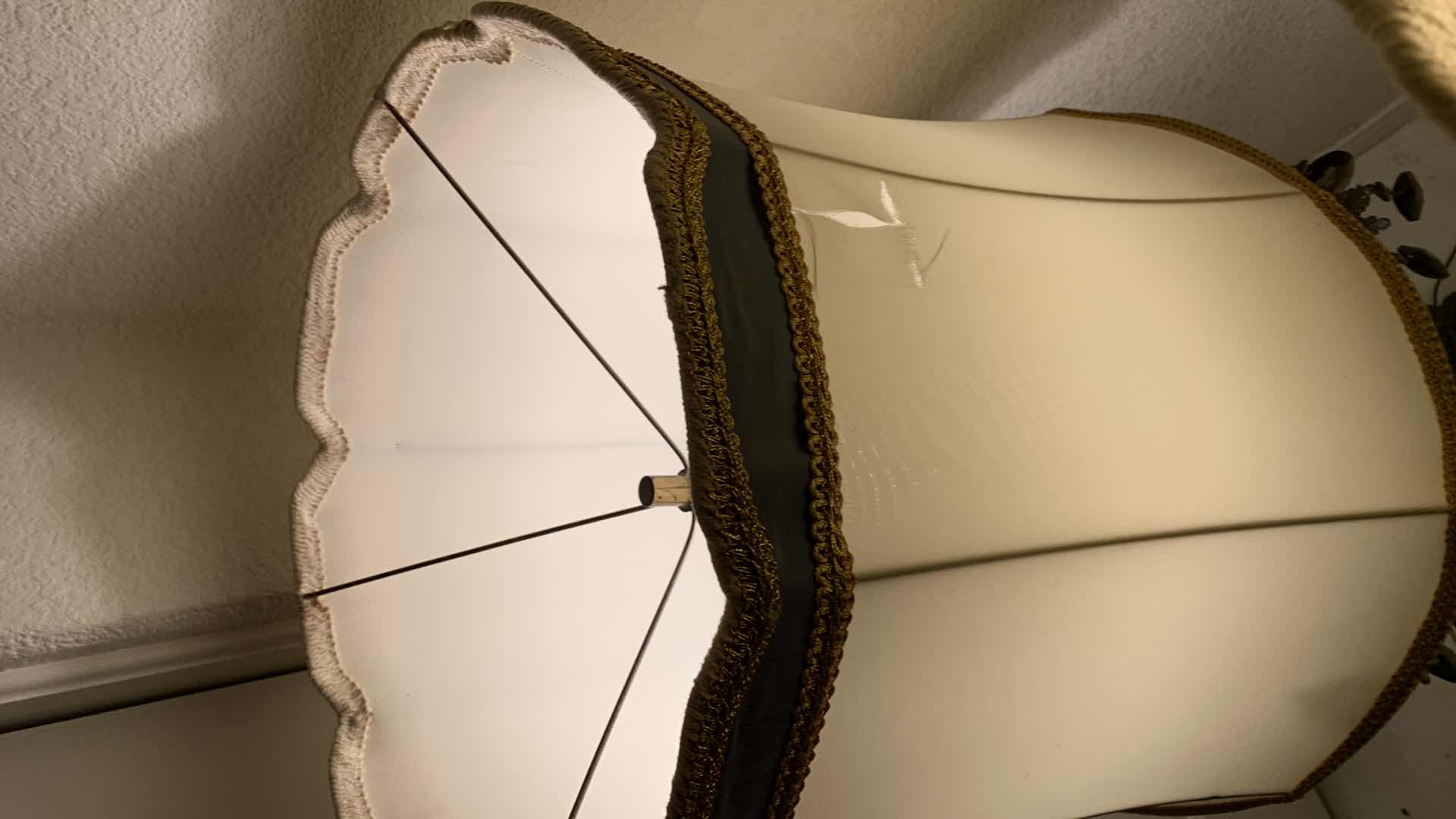 Photo 3 of 2- MID CENTURY STYLE TABLE LAMPS W SHADES H48” 