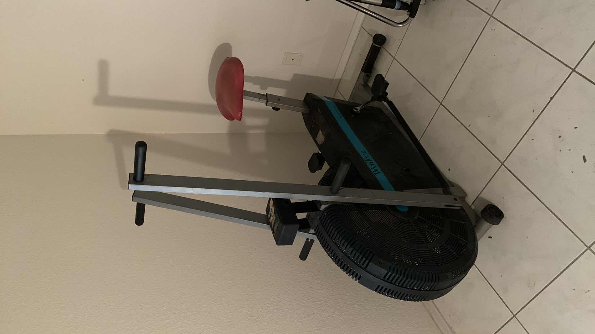 Photo 1 of WYNTONE STATIONARY BICYCLE WITH MOVEABLE, ALTERNATING HANDLES.