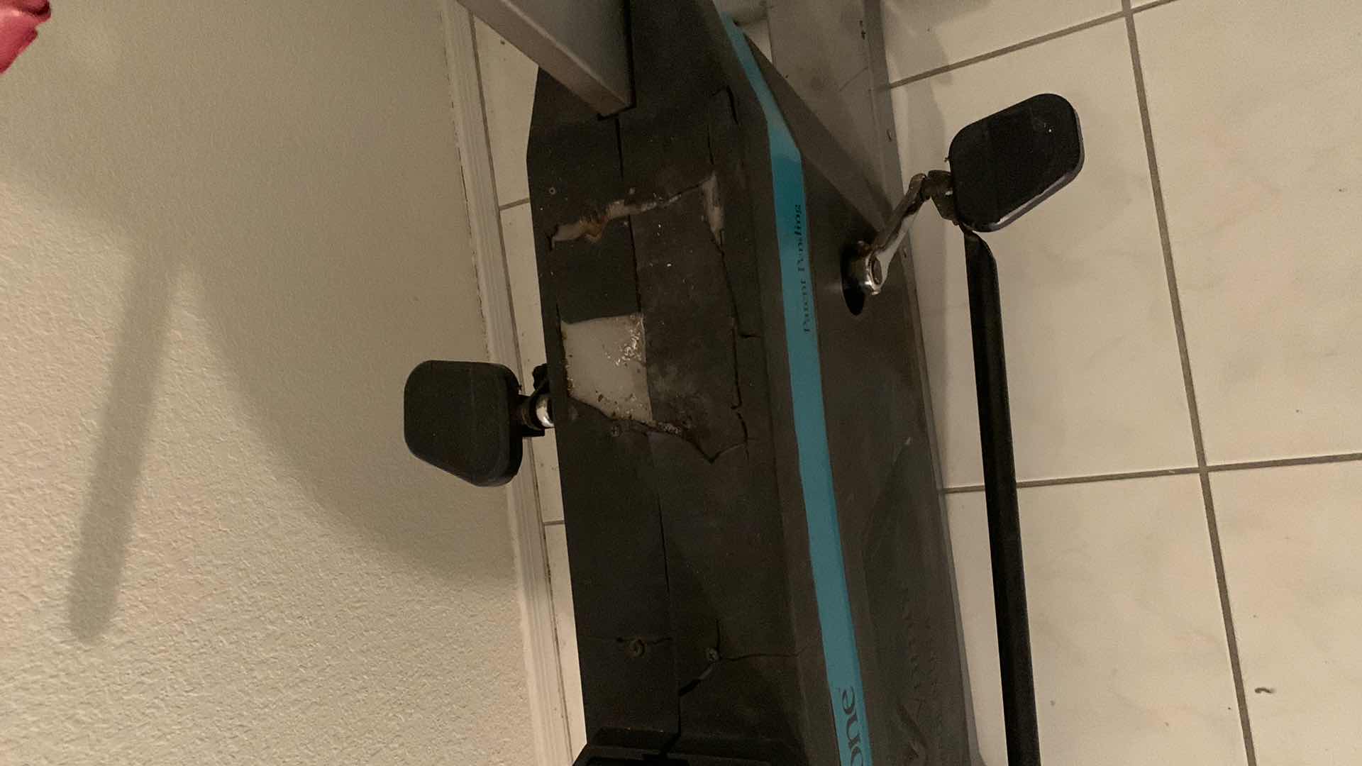 Photo 1 of WYNTONE STATIONARY BICYCLE WITH MOVEABLE, ALTERNATING HANDLES.