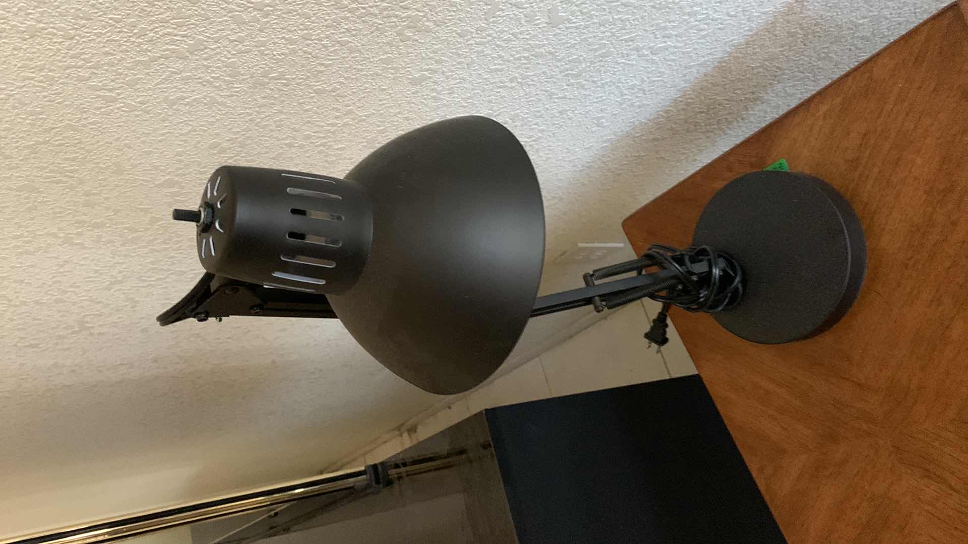 Photo 1 of BLACK METAL MODERN ARCHITECT ADJUSTABLE DESK LAMP