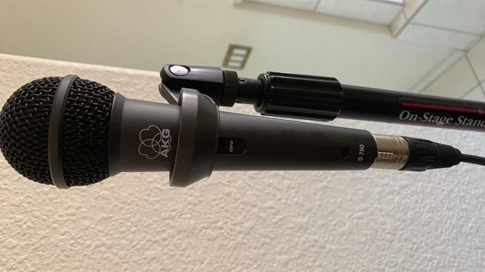 Photo 2 of MICROPHONE AND STAND