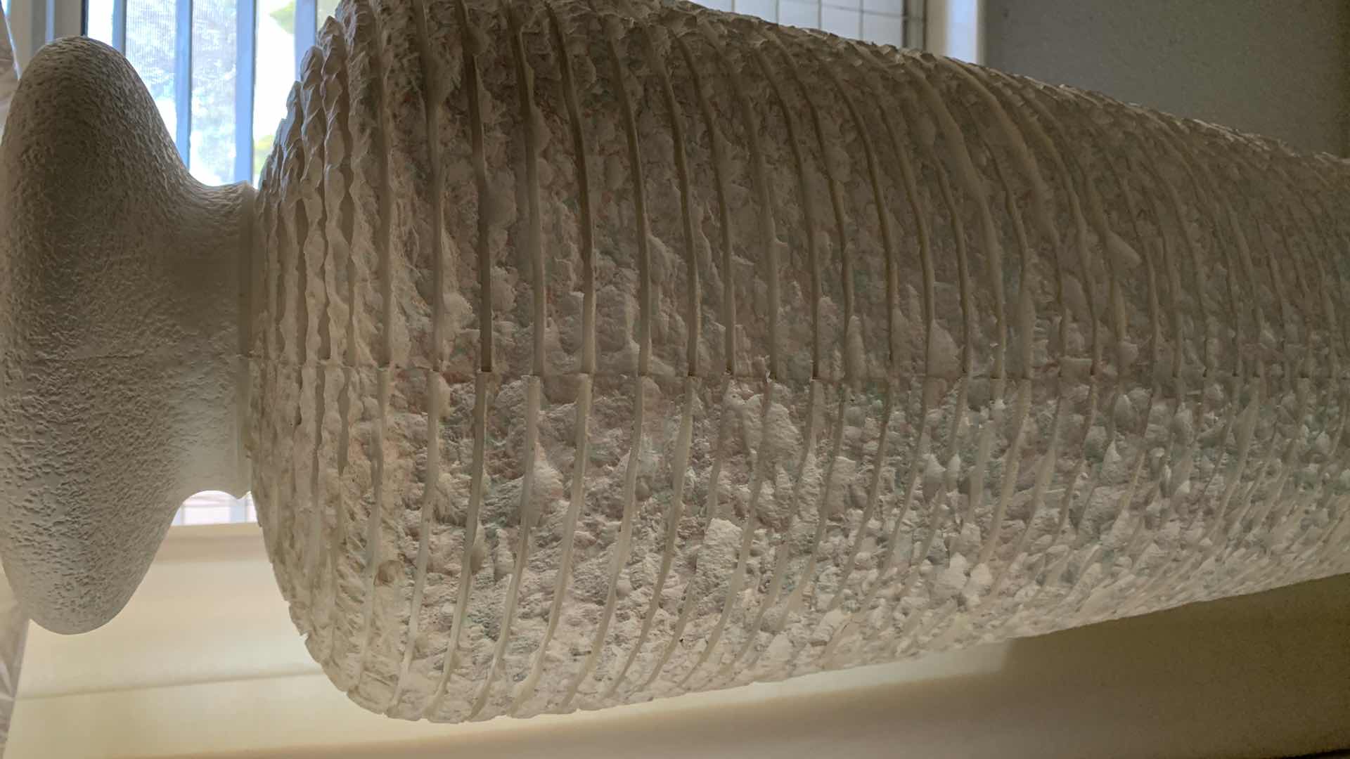 Photo 1 of HOME DECOR-LARGE CERAMIC FLOOR LAMP W SHADE H64” 