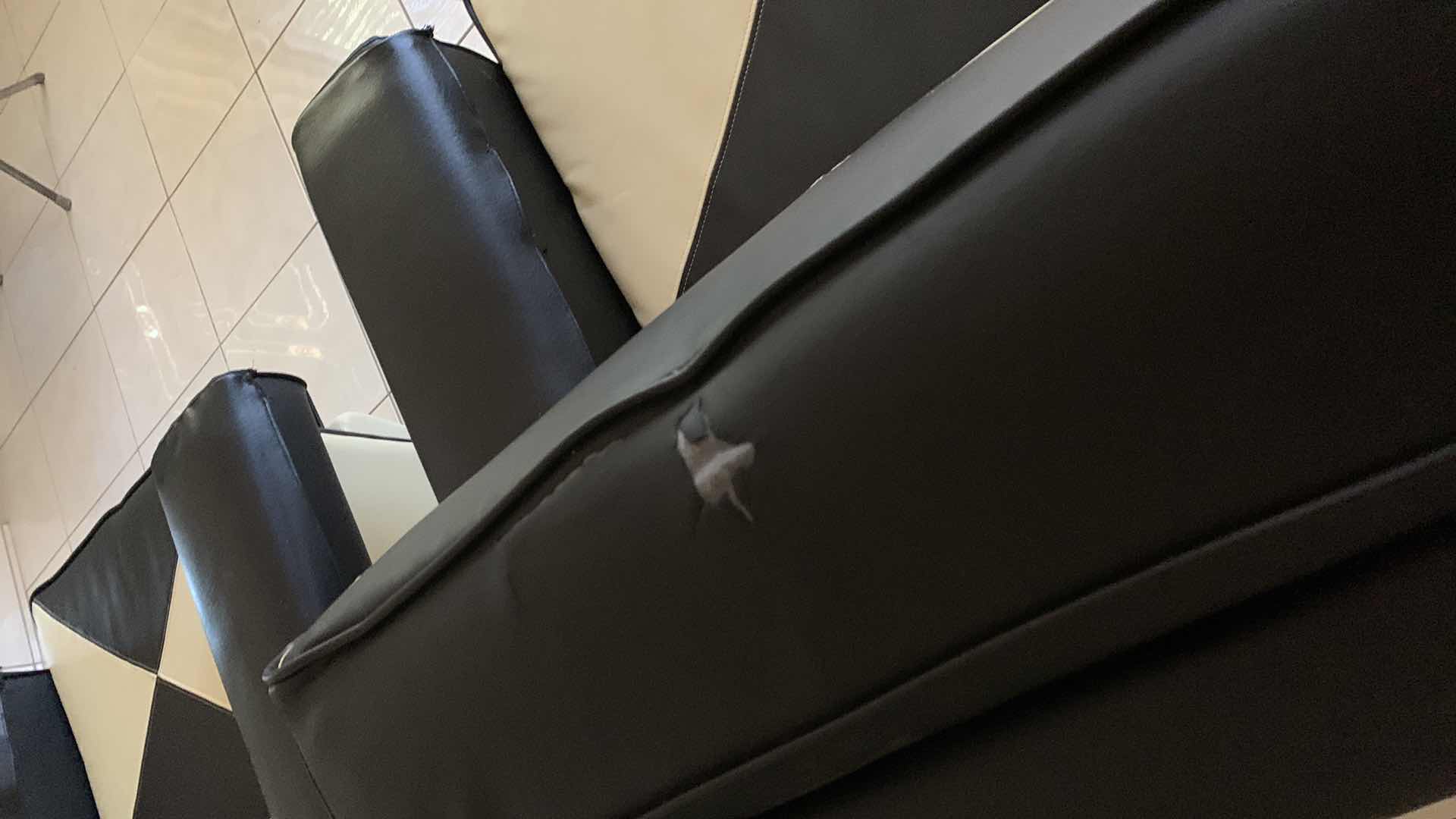 Photo 1 of TOD OLDHAM LAZYBOY LEATHER CHAIR 40” X 36” H 36”