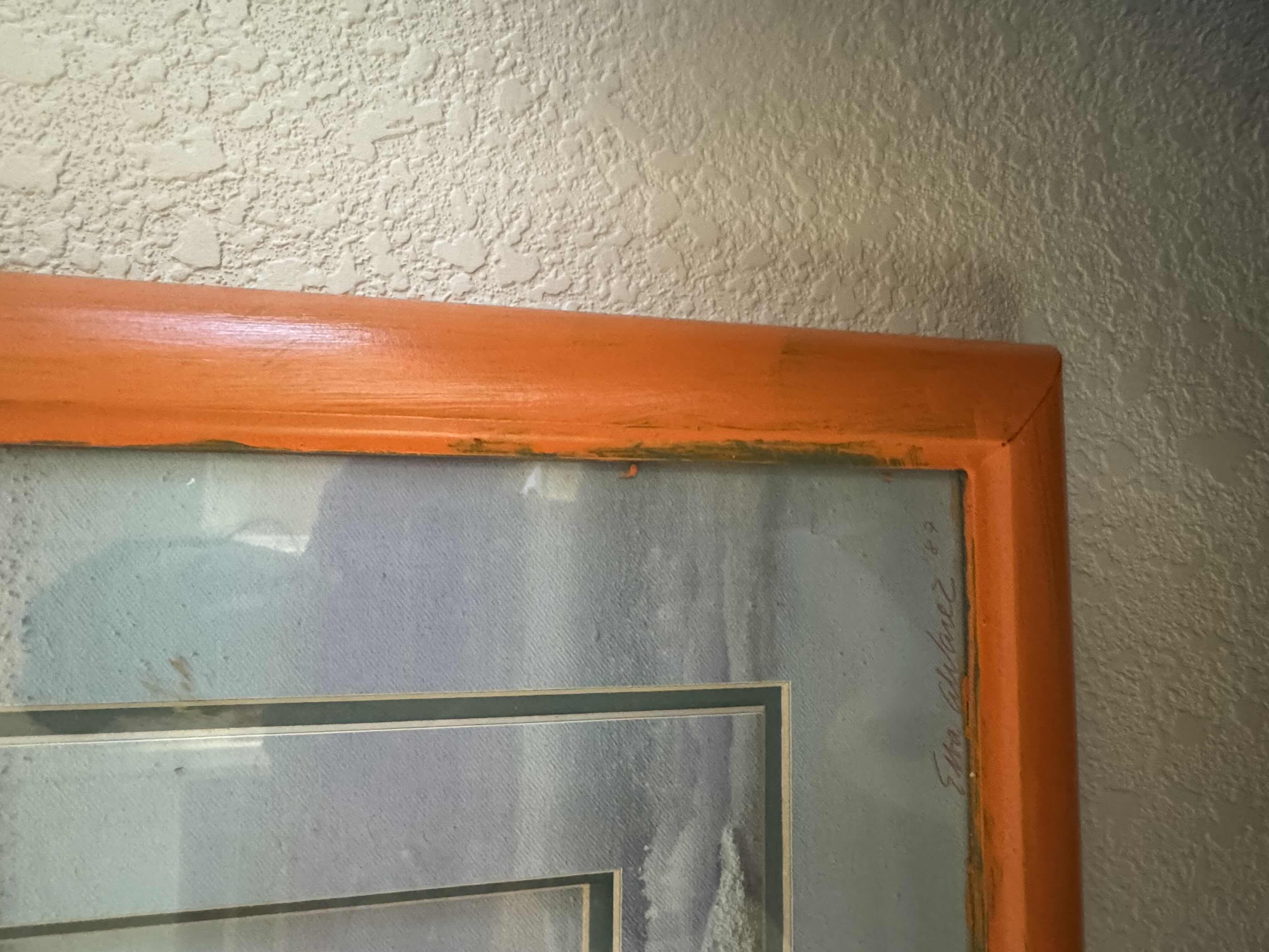 Photo 1 of WALL ARTWORK-FRAMED "MIXED MEDIA PAINTING ON BOARD"  SEASCAPE BY ELBA ALVAREZ ARTWORK 60” X 36”