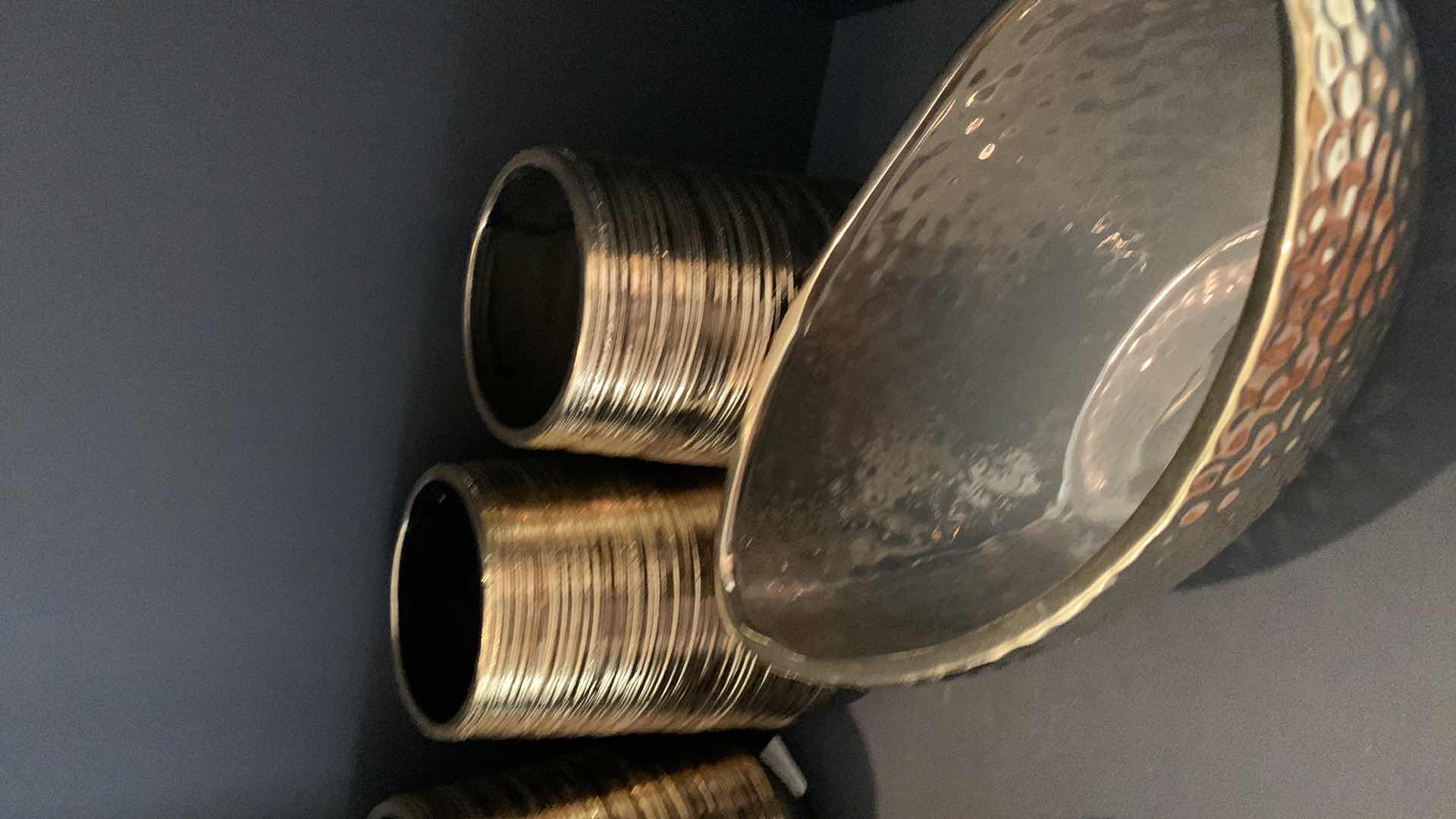 Photo 3 of 6-CERAMIC VASES TALLEST 8”