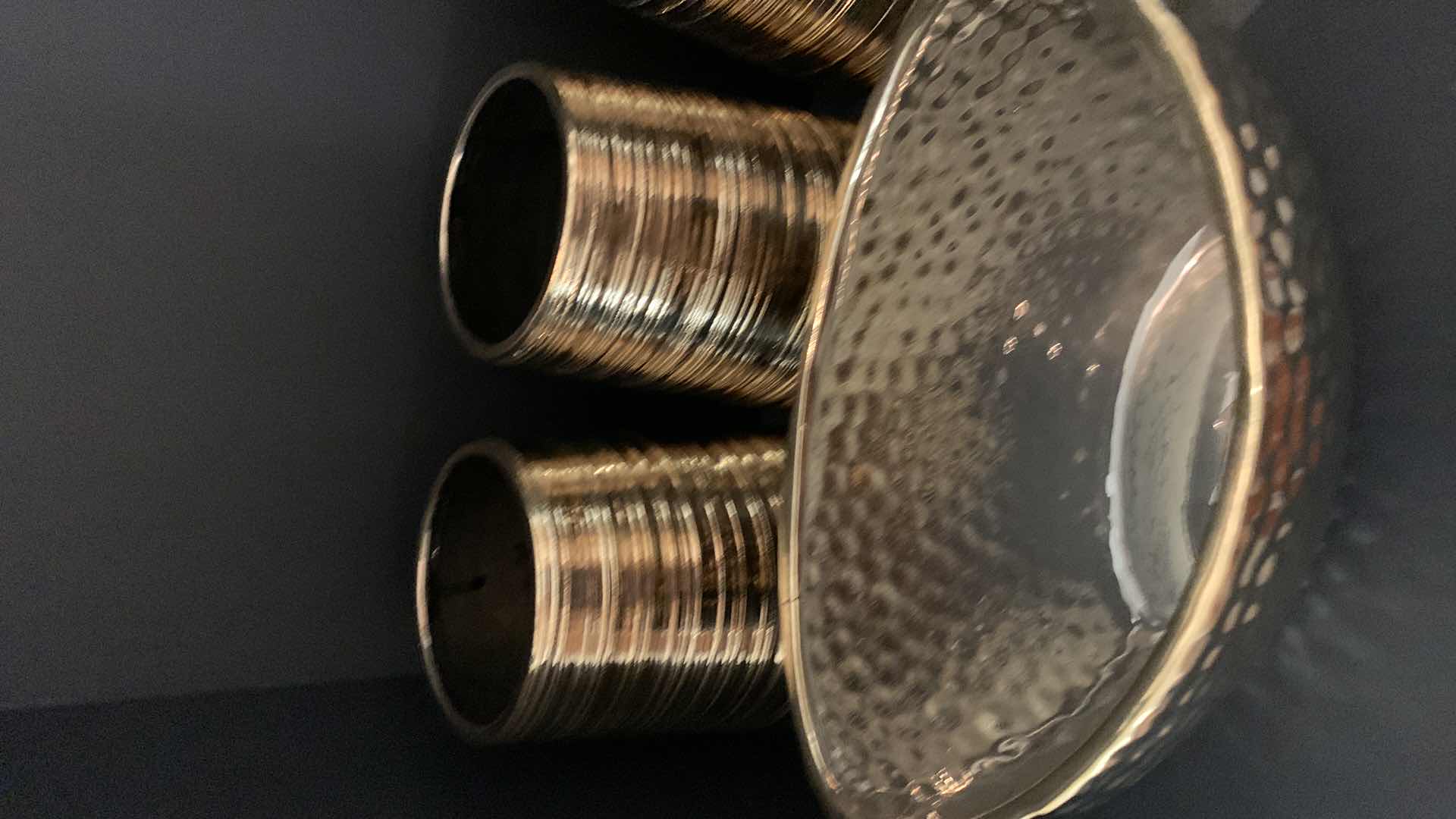 Photo 2 of 6-CERAMIC VASES TALLEST 8”