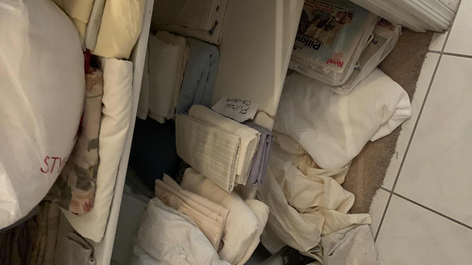 Photo 2 of CONTENTS OF LINEN CLOSET