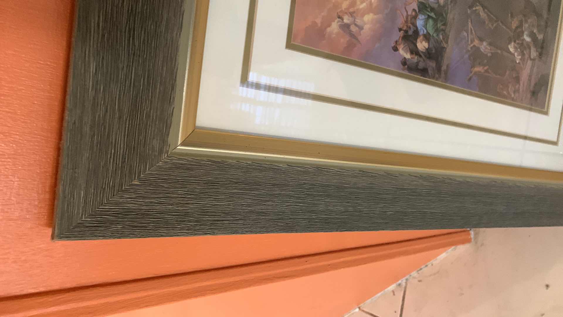 Photo 1 of RELIGIOUS FRAMED ARTWORK 56” X 30”