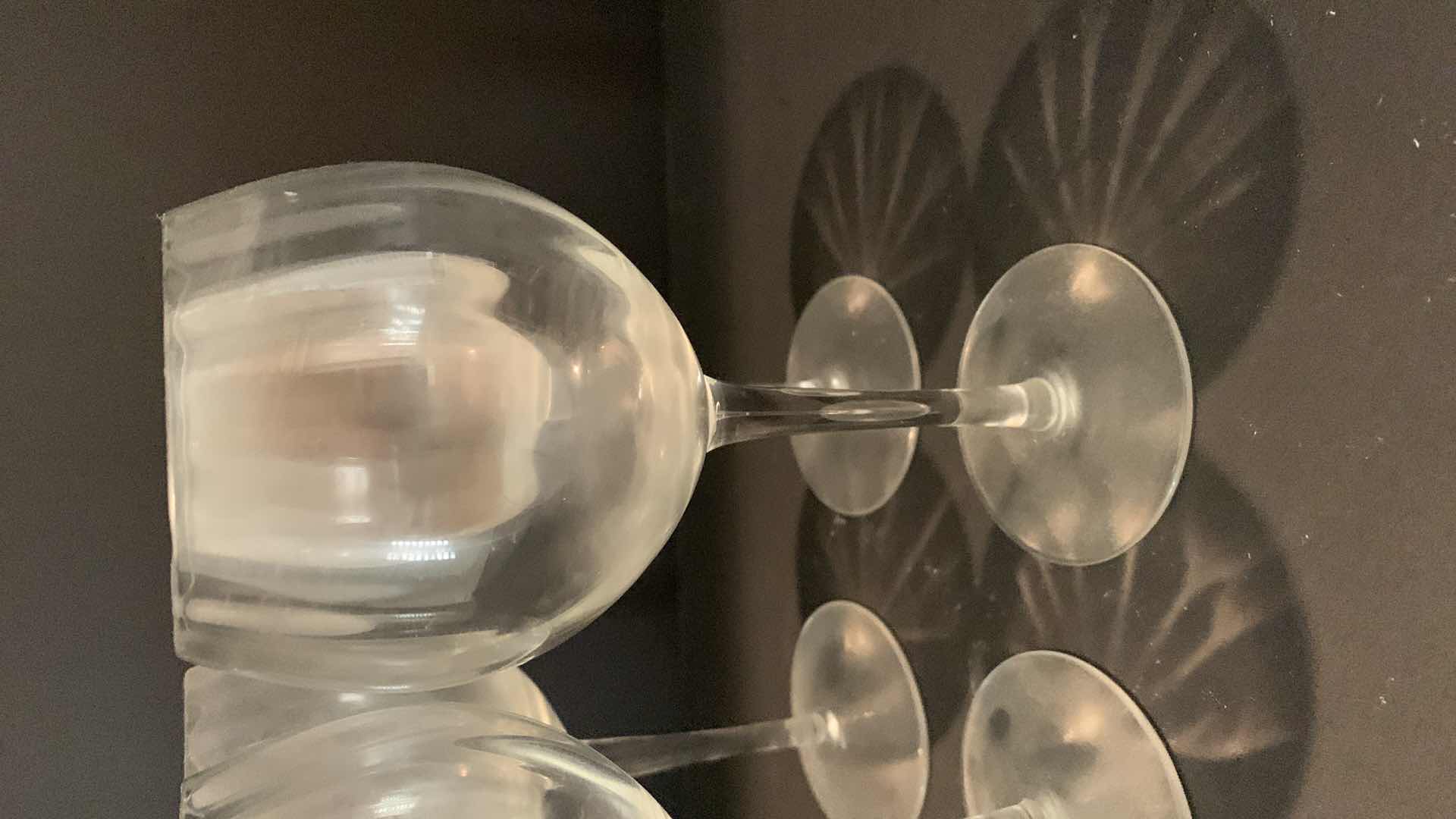 Photo 1 of 6-GLASS WINE GOBLETS