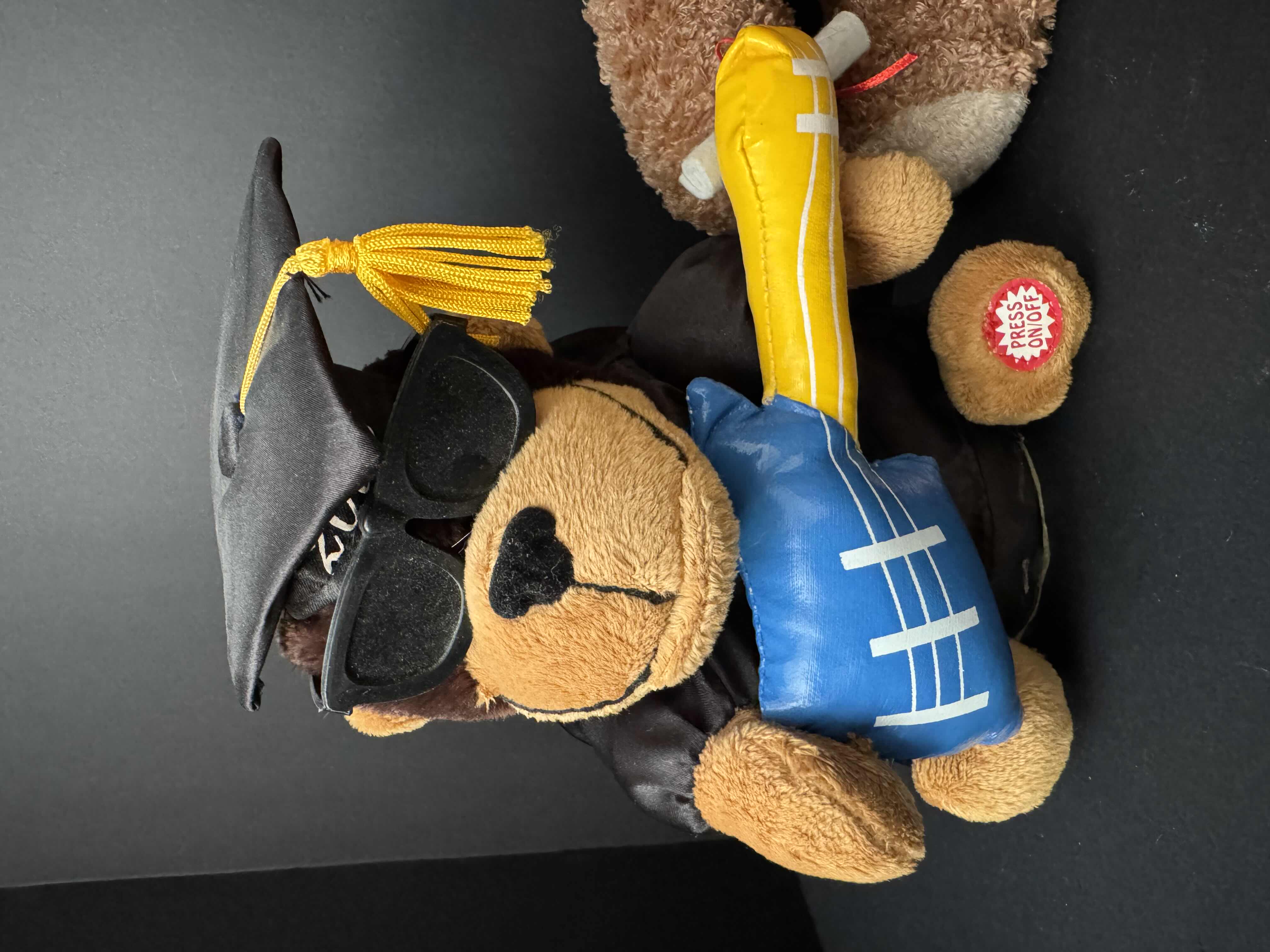 Photo 2 of 2 GRADUATION STUFFED ANIMALS