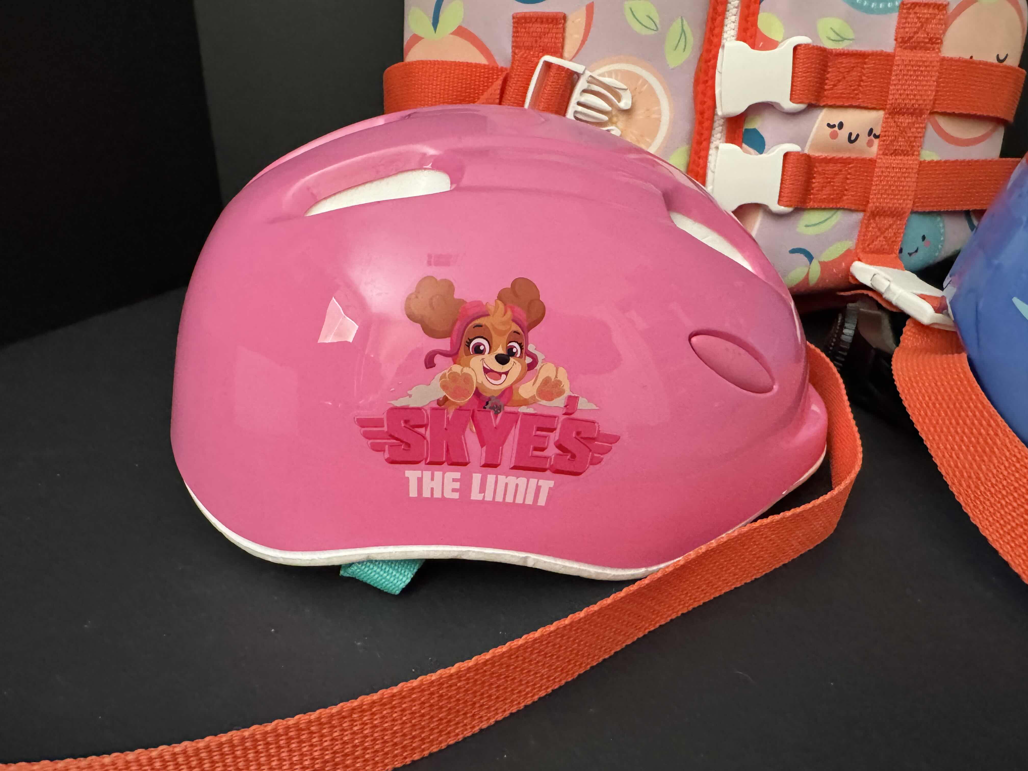 Photo 1 of 2 TODDLER SIZED HELMETS AND ONE LIFE VEST