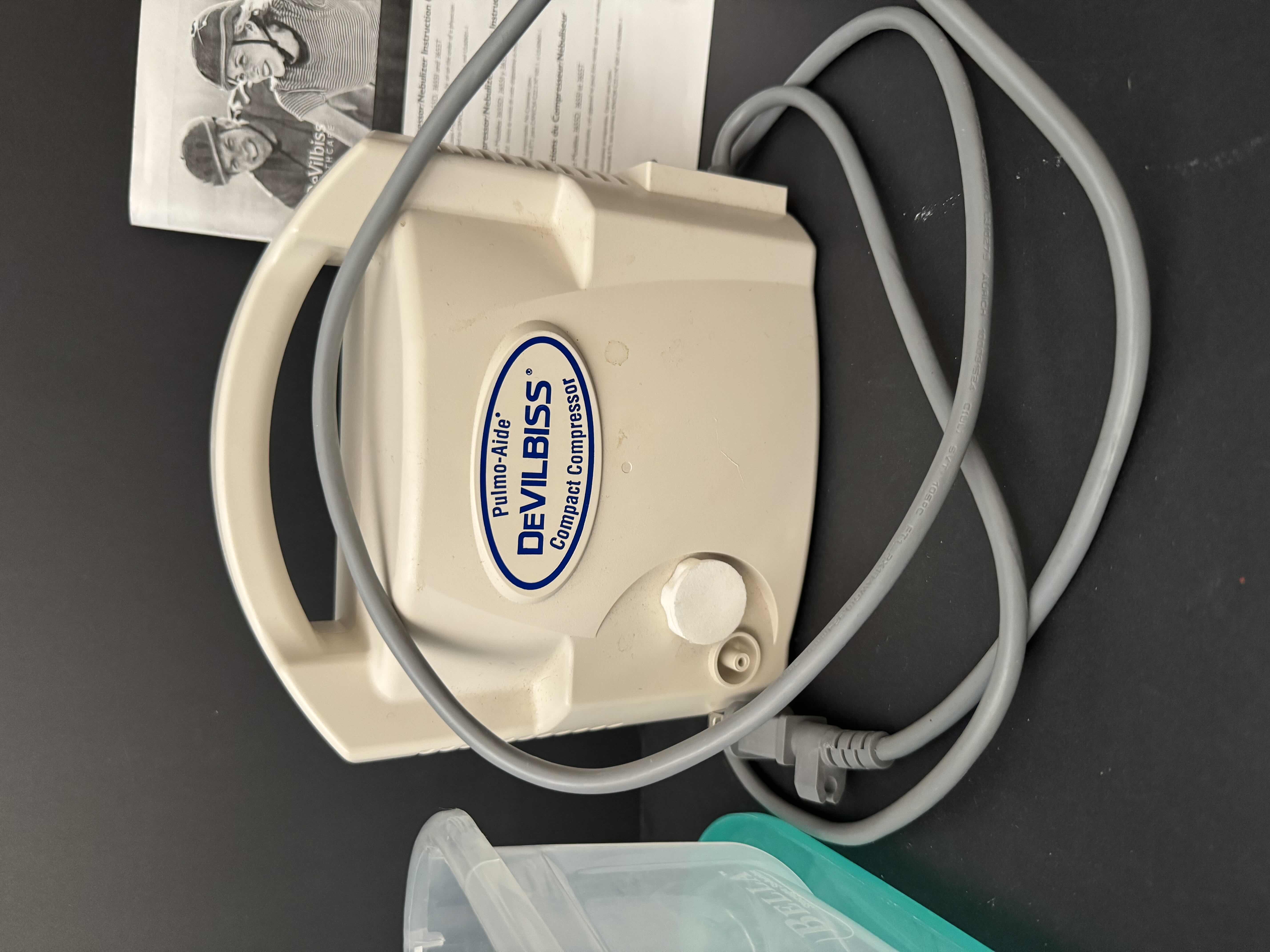 Photo 1 of DEVILBISS NEBULIZER WITH INSTRUCTION MANUAL