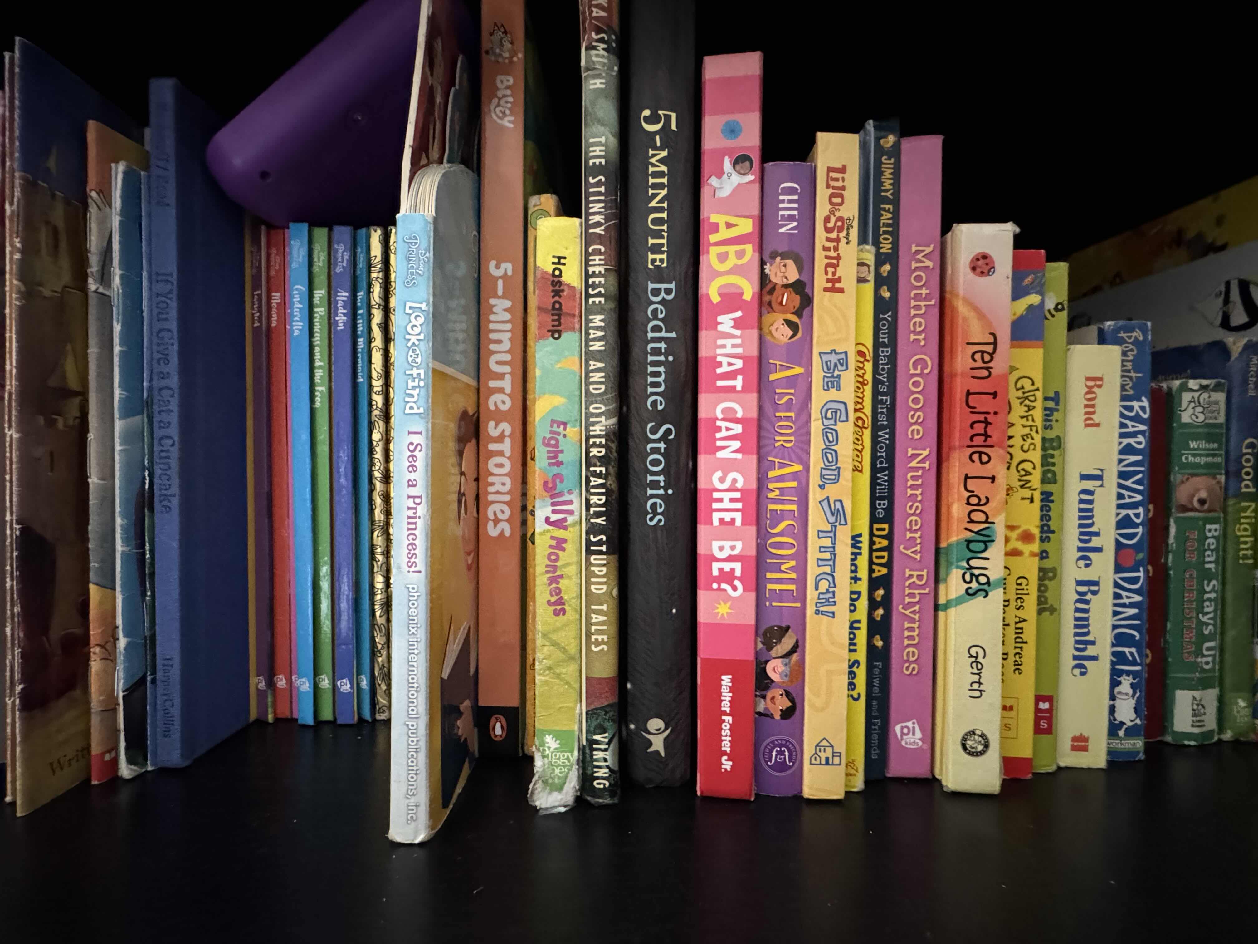 Photo 1 of CONTENTS OF SHELF- CHILDREN’S BOOKS