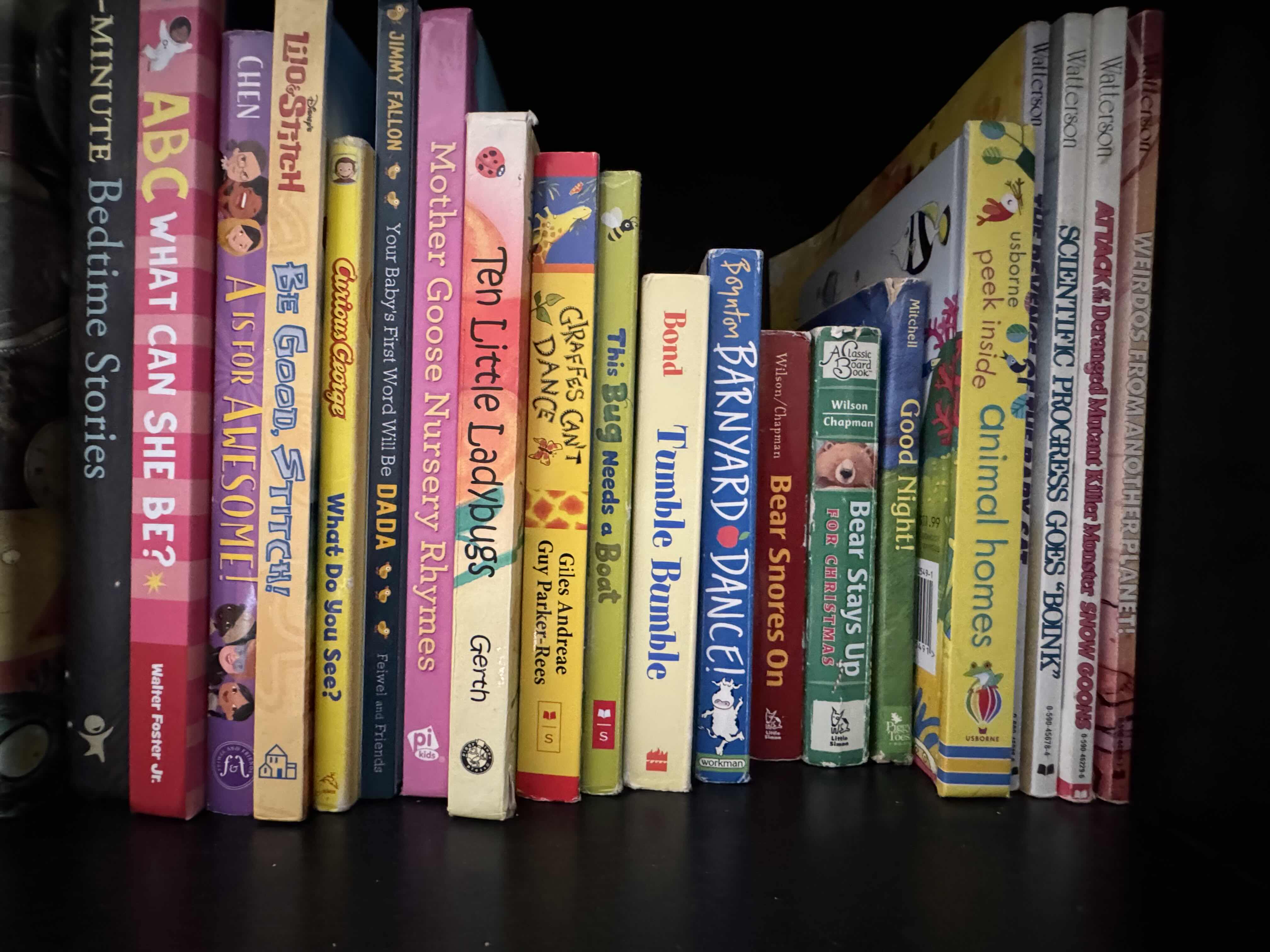 Photo 1 of CONTENTS OF SHELF- CHILDREN’S BOOKS