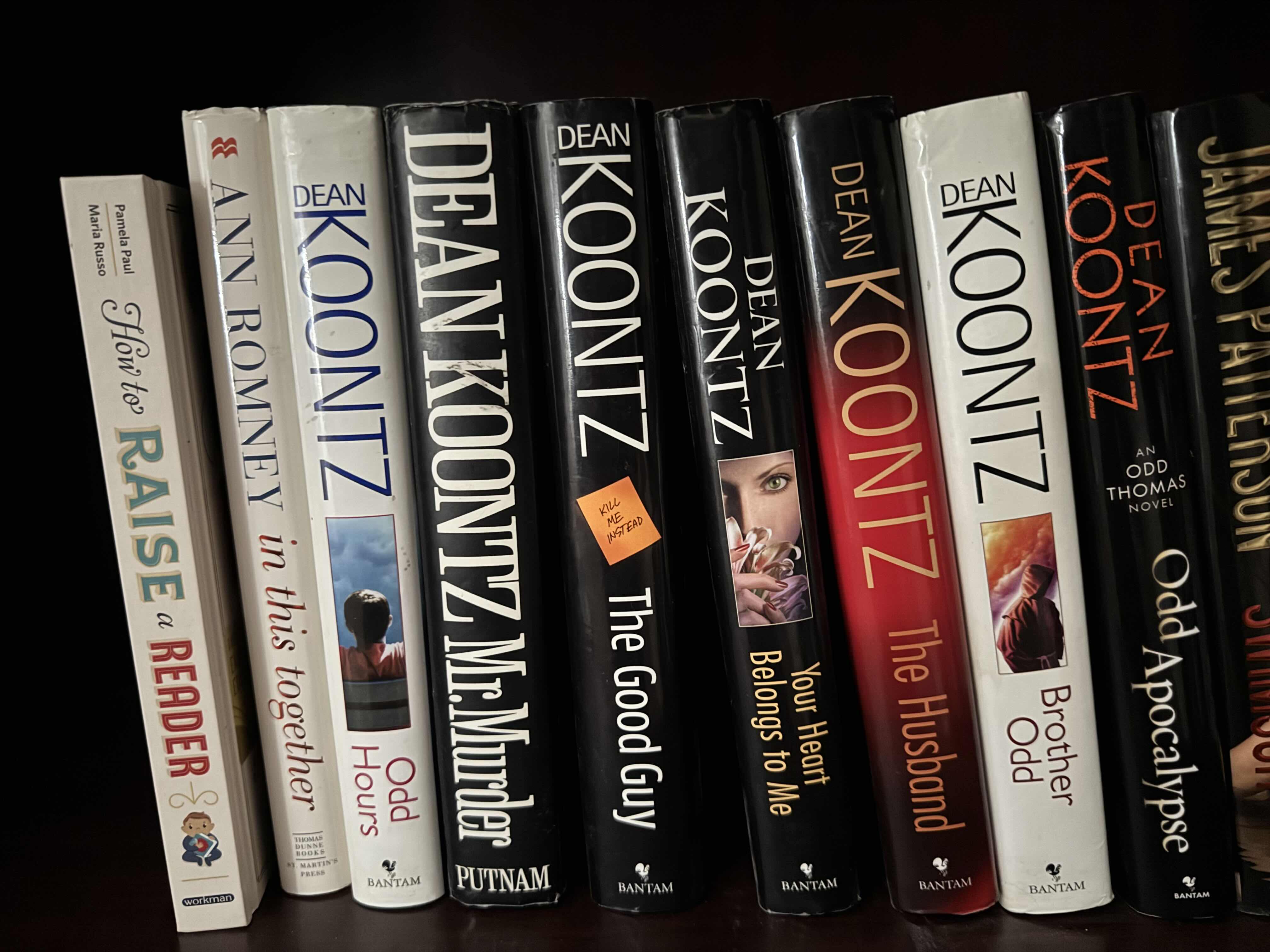 Photo 1 of CONTENTS OF SHELF- FICTION BOOKS