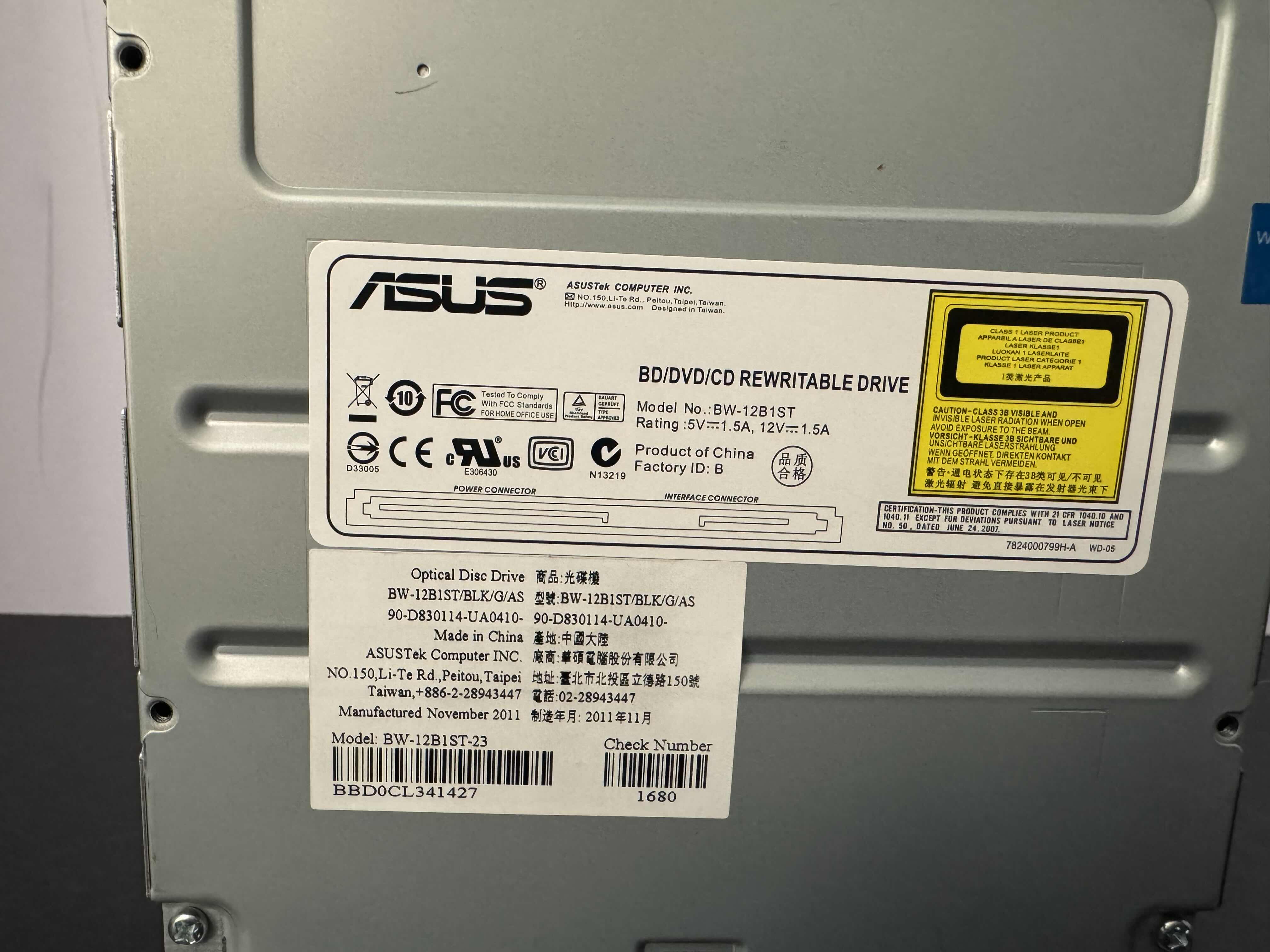 Photo 3 of 99

ASUS BW-16D1HT BLU-RAY FOR COMPUTER