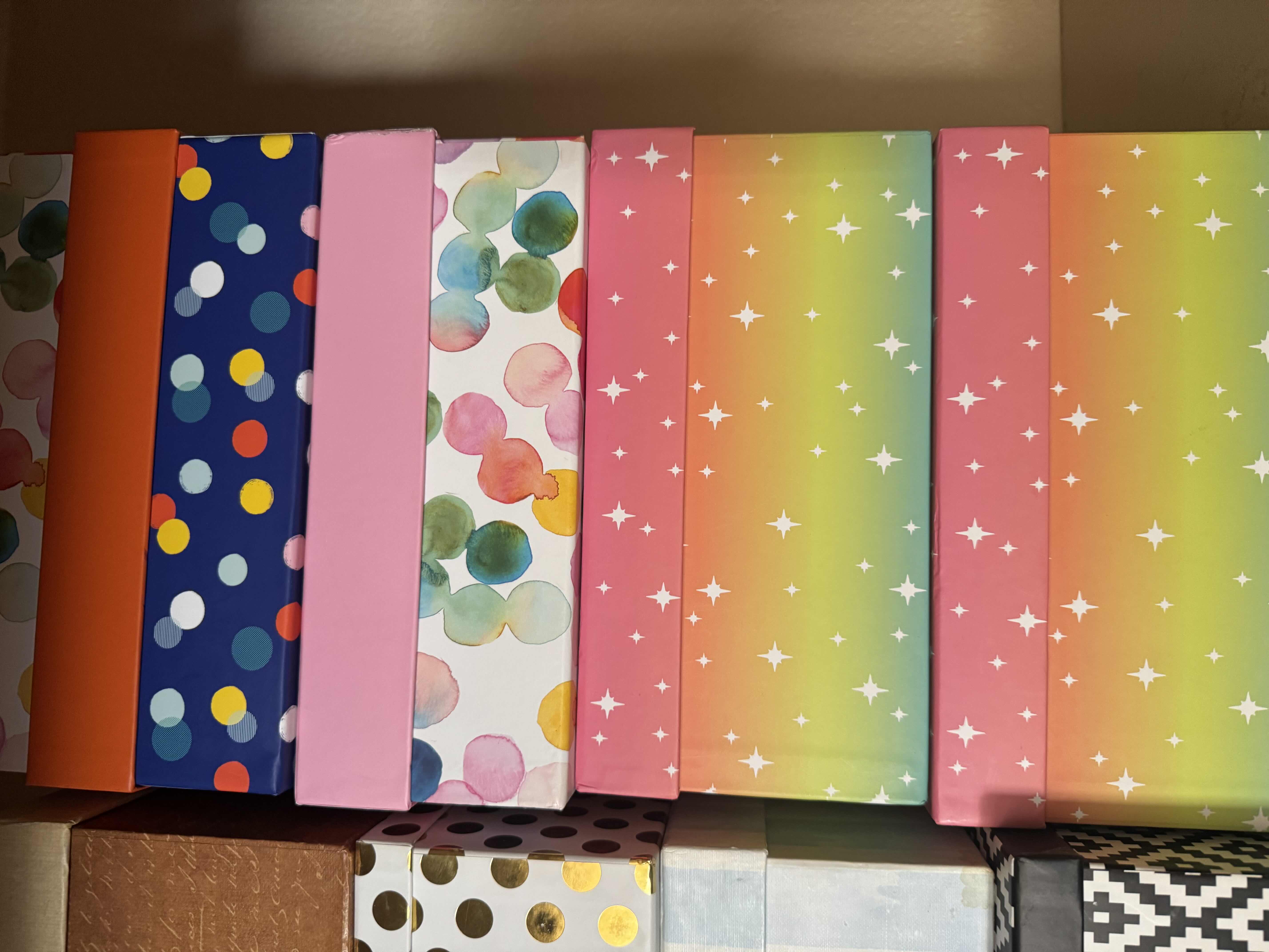 Photo 1 of 9 CARDBOARD DECORATIVE STORAGE BOXES