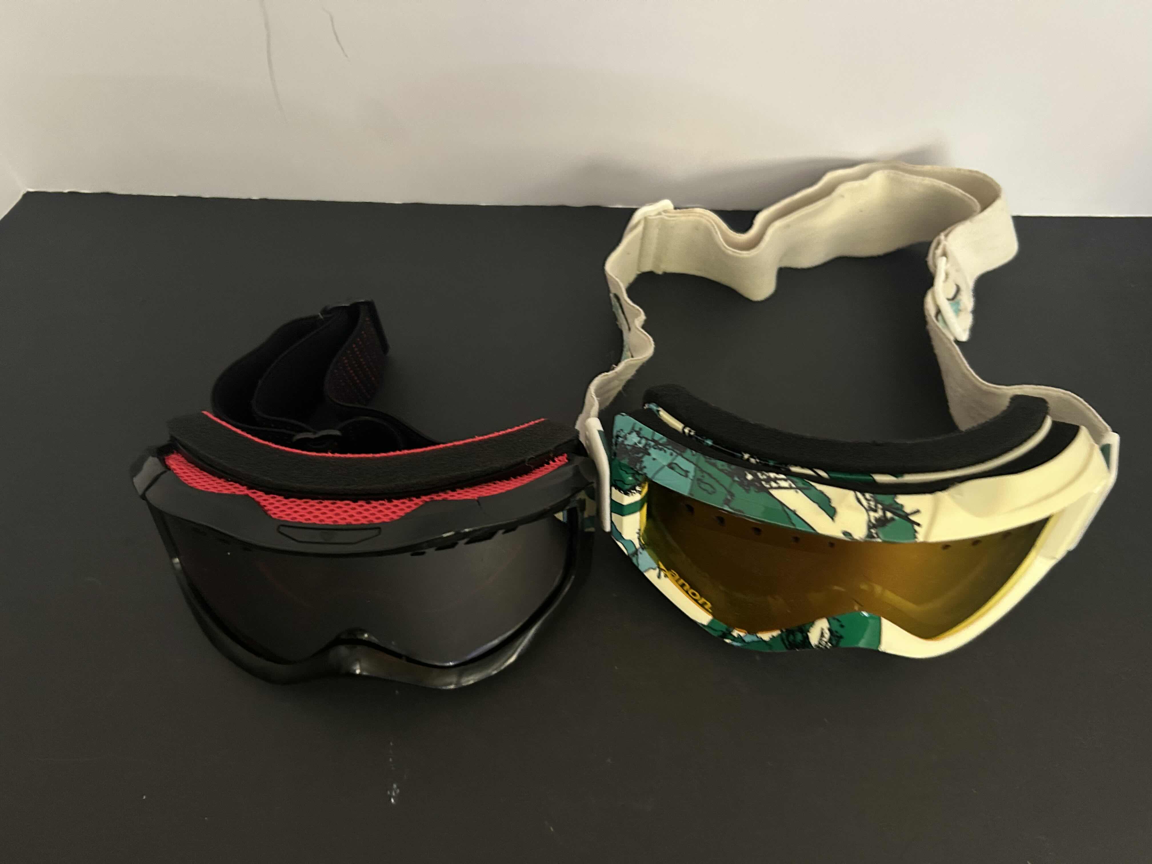 Photo 1 of 2 PAIR SKI GOGGLES