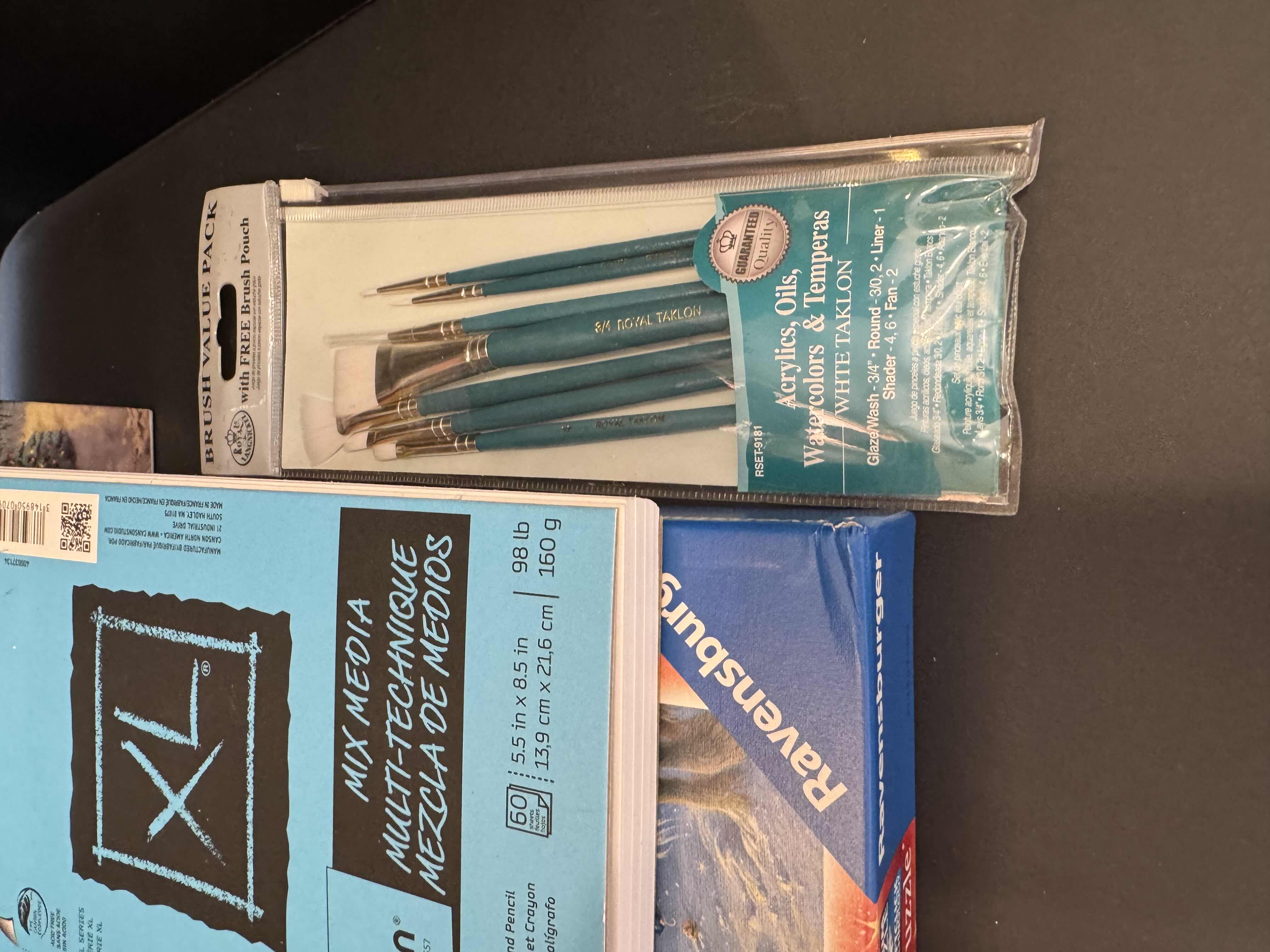 Photo 1 of 8- ART SUPPLY & PUZZLE SET