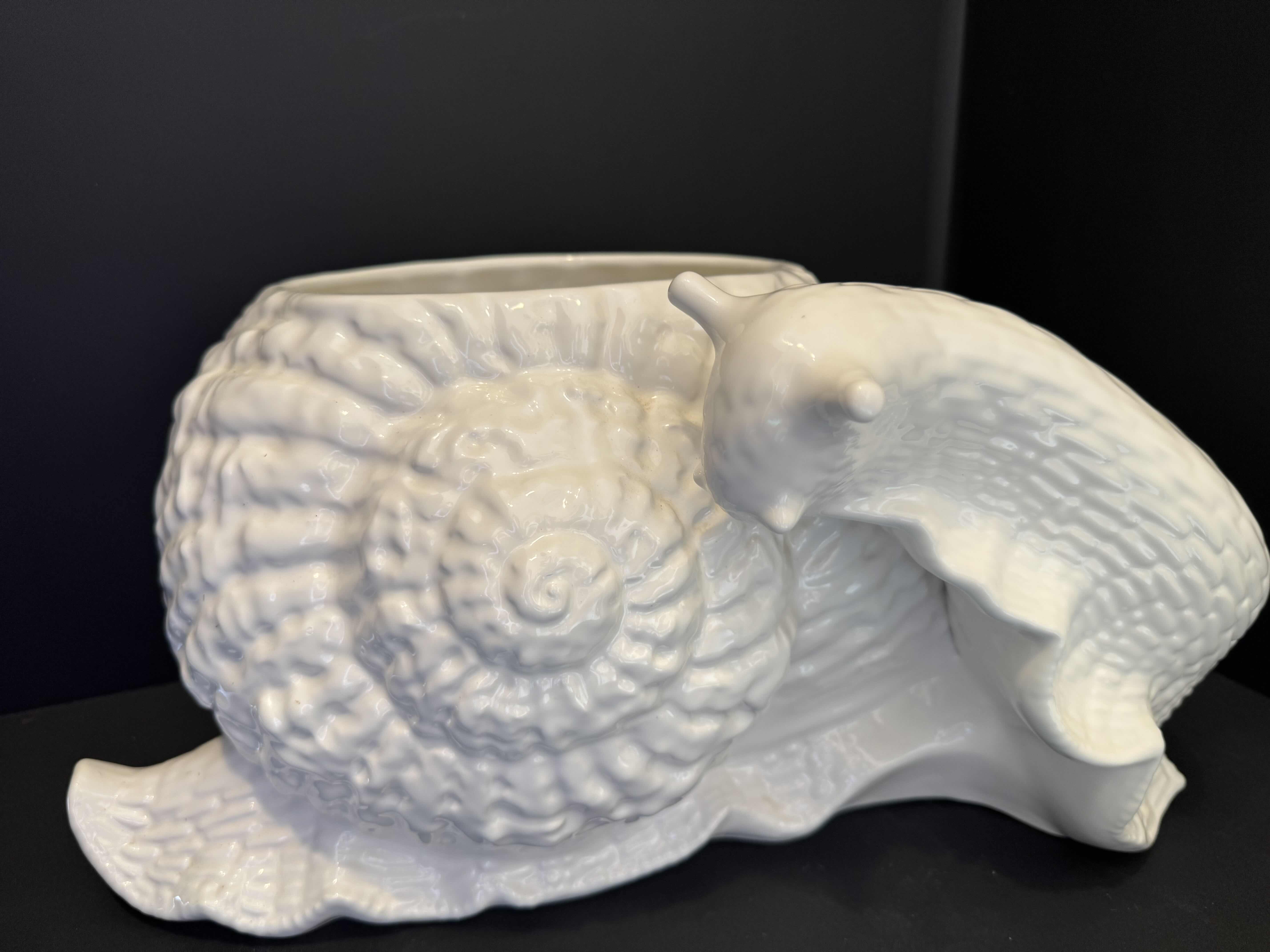 Photo 1 of CERAMIC SNAIL VASE H10”