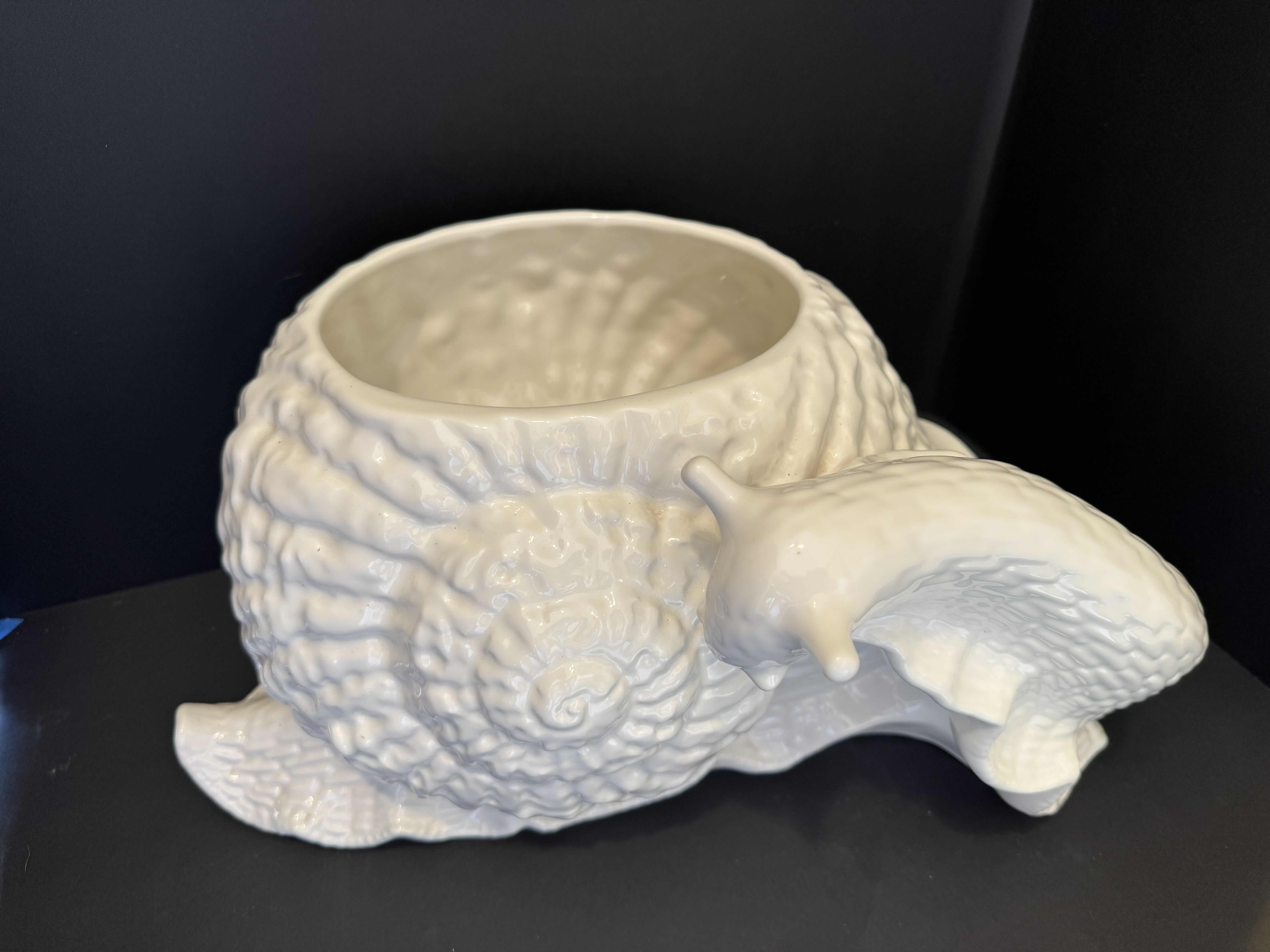 Photo 1 of CERAMIC SNAIL VASE H10”