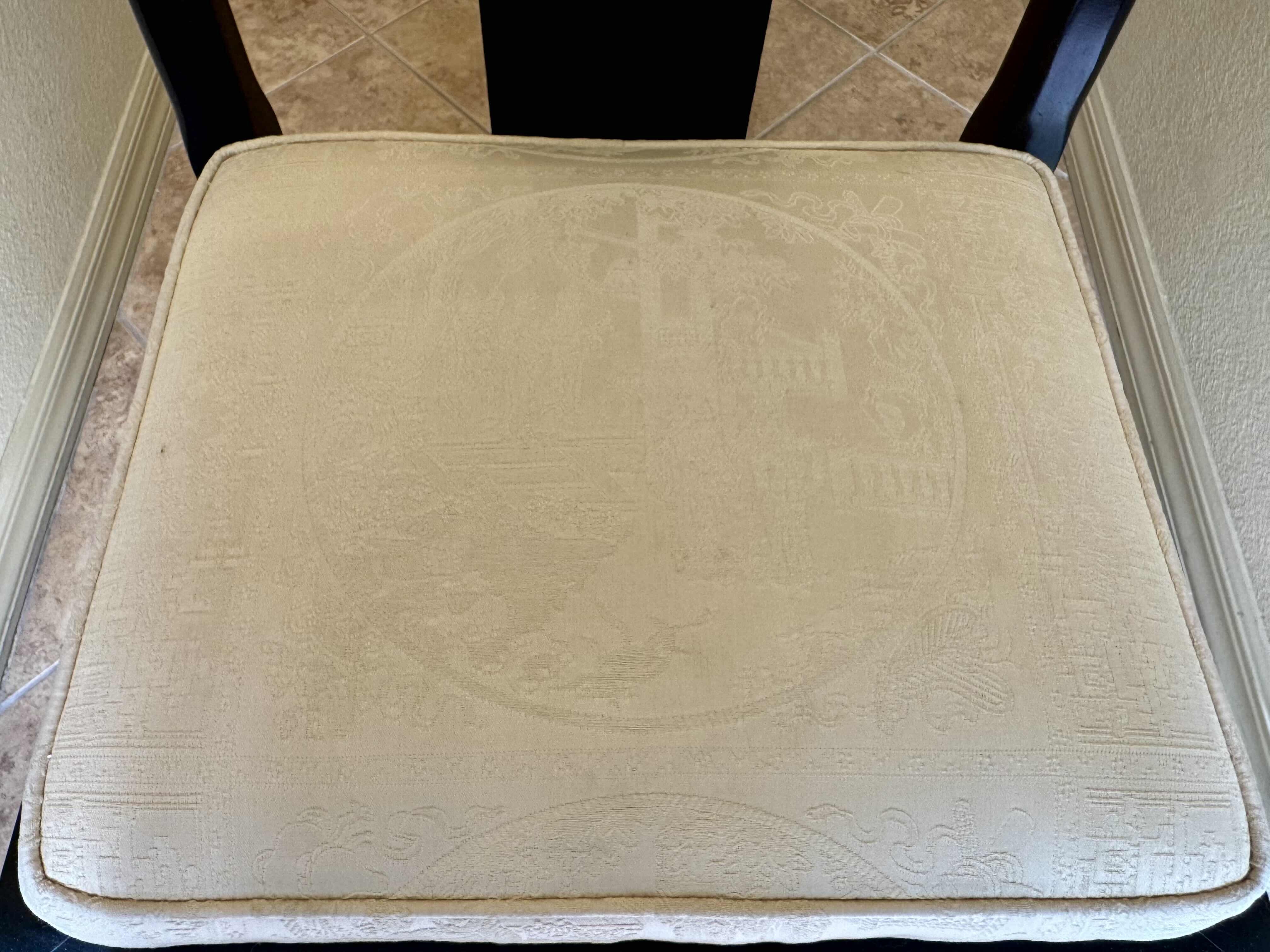 Photo 1 of DINING CHAIR TEAK AND WALNUT  (6 CHAIRS IN SET, SOLD SEPARATELY, TABLE ALSO AVAILABLE)