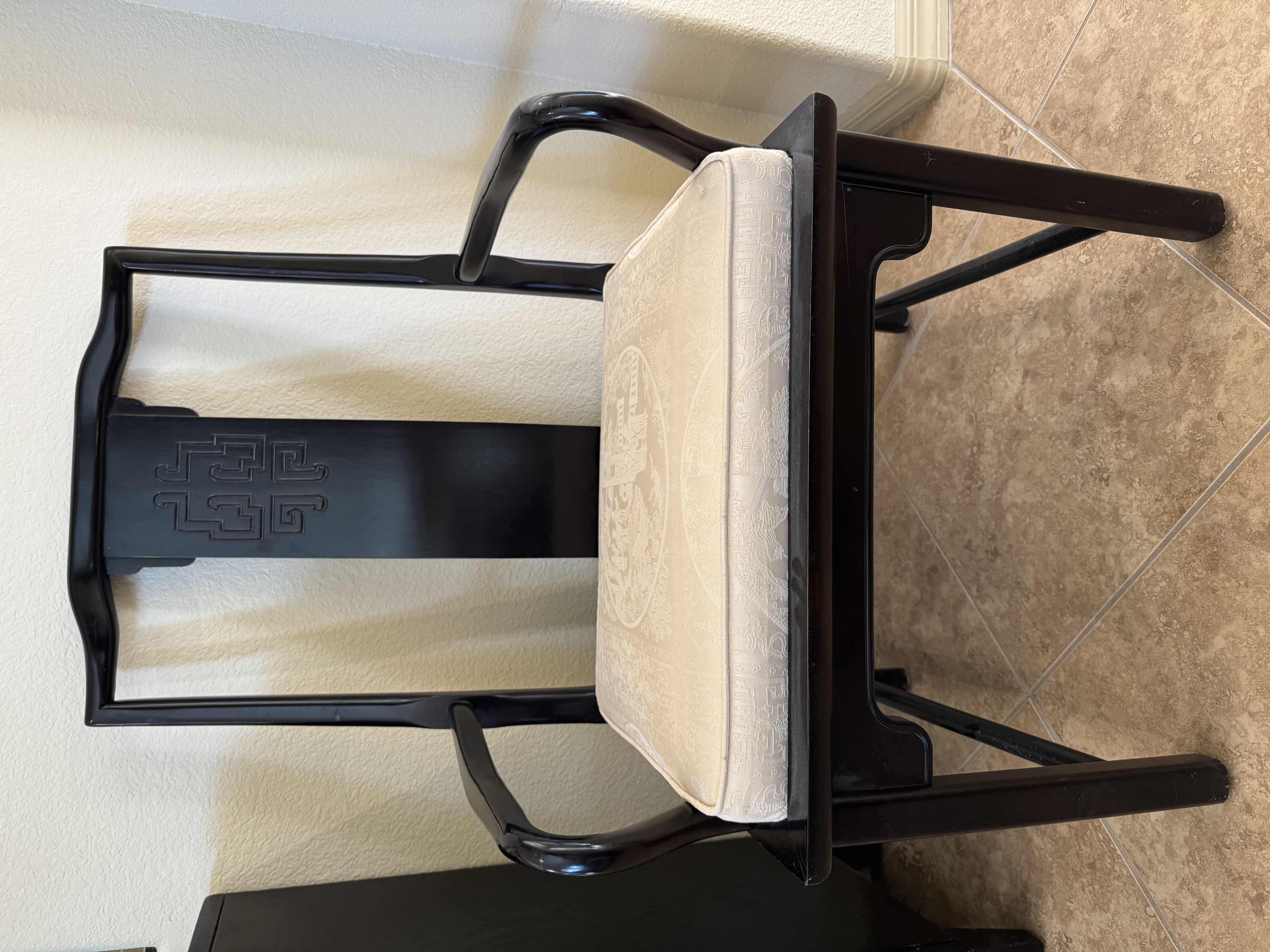 View 1 of DINING CHAIR TEAK AND WALNUT  (6 CHAIRS IN SET, SOLD SEPARATELY, TABLE ALSO AVAILABLE)