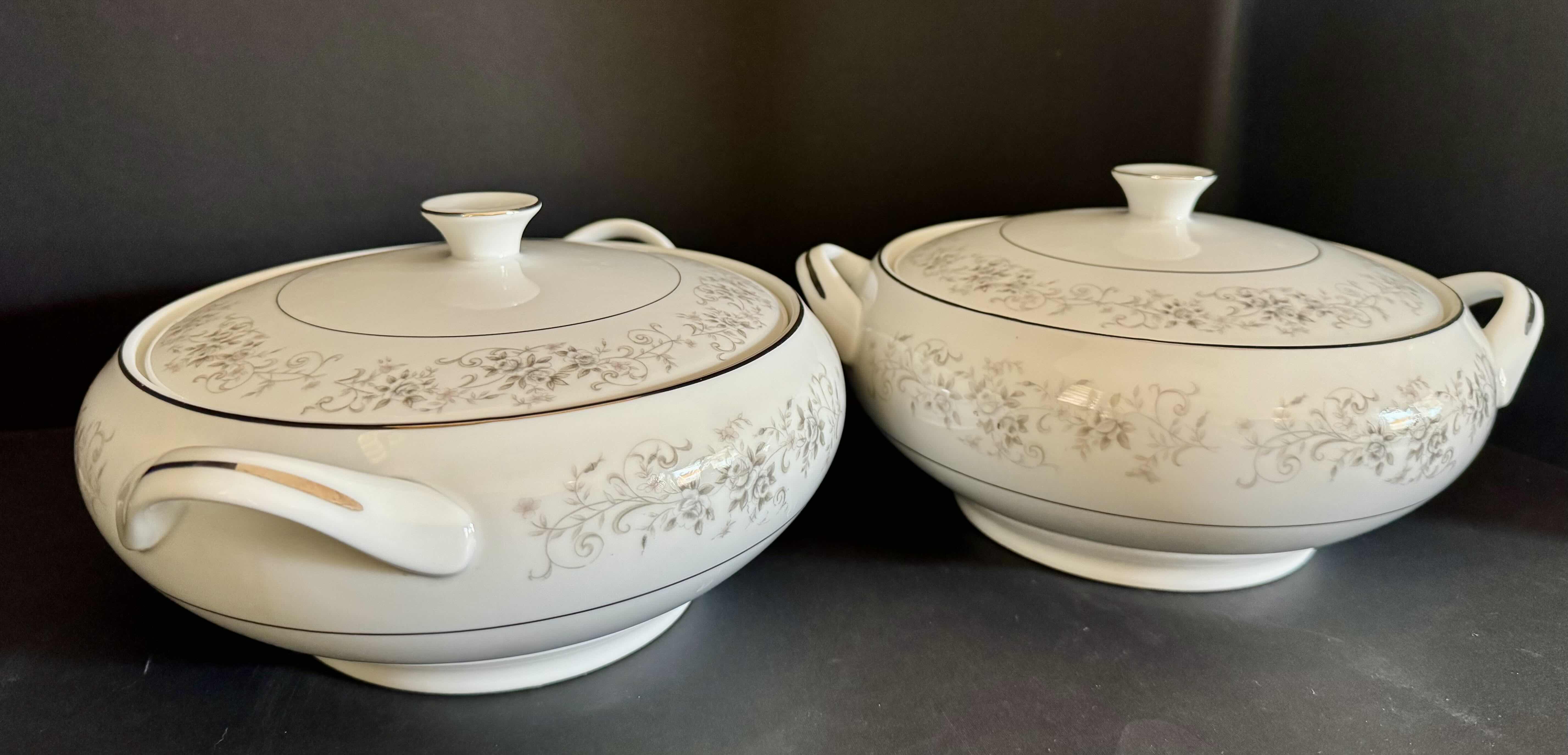 Photo 1 of 2-CAROUSEL BY CAMELOT CHINA 1315 VEGETABLE SERVING BOWLS