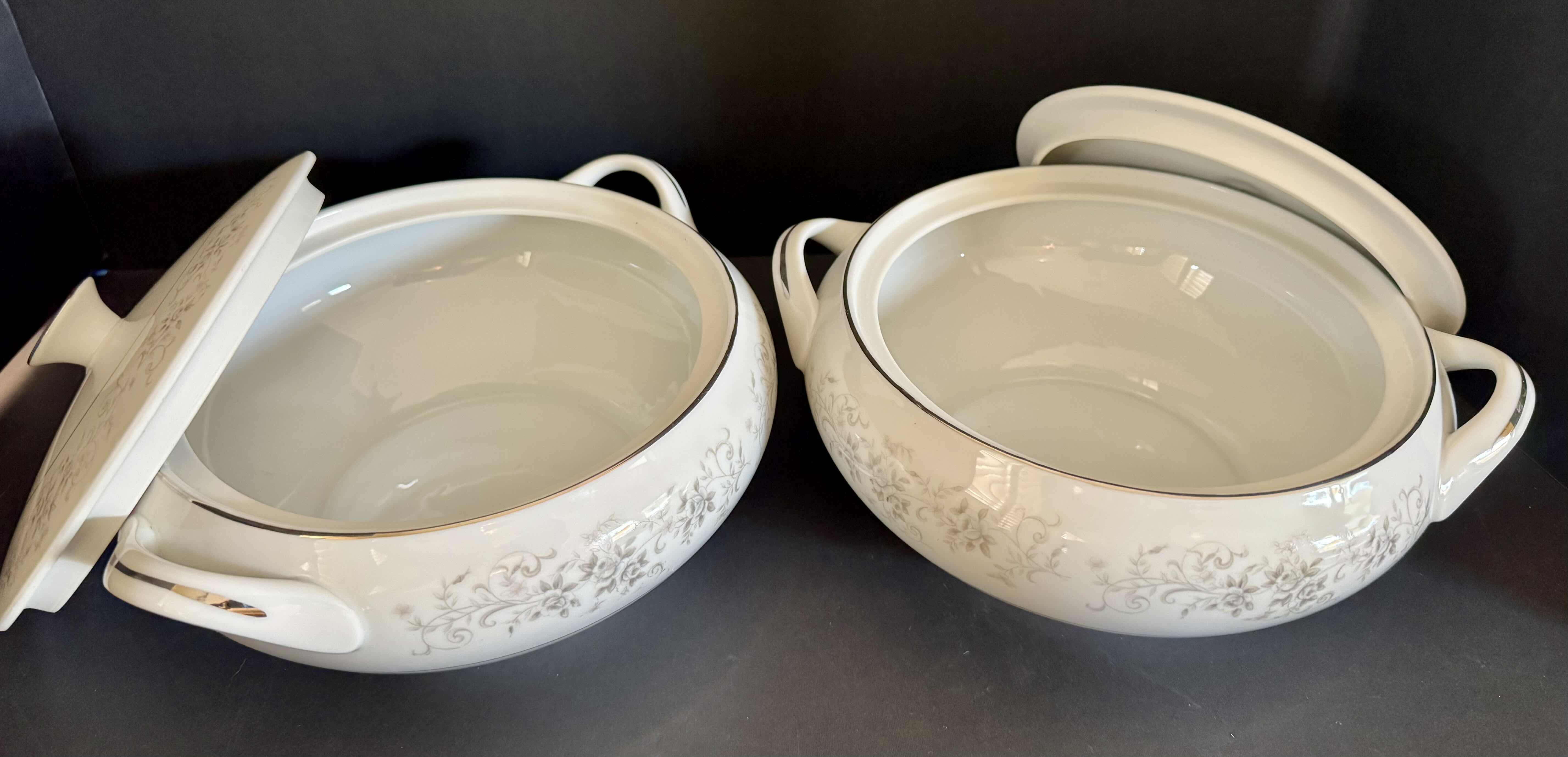 Photo 1 of 2-CAROUSEL BY CAMELOT CHINA 1315 VEGETABLE SERVING BOWLS