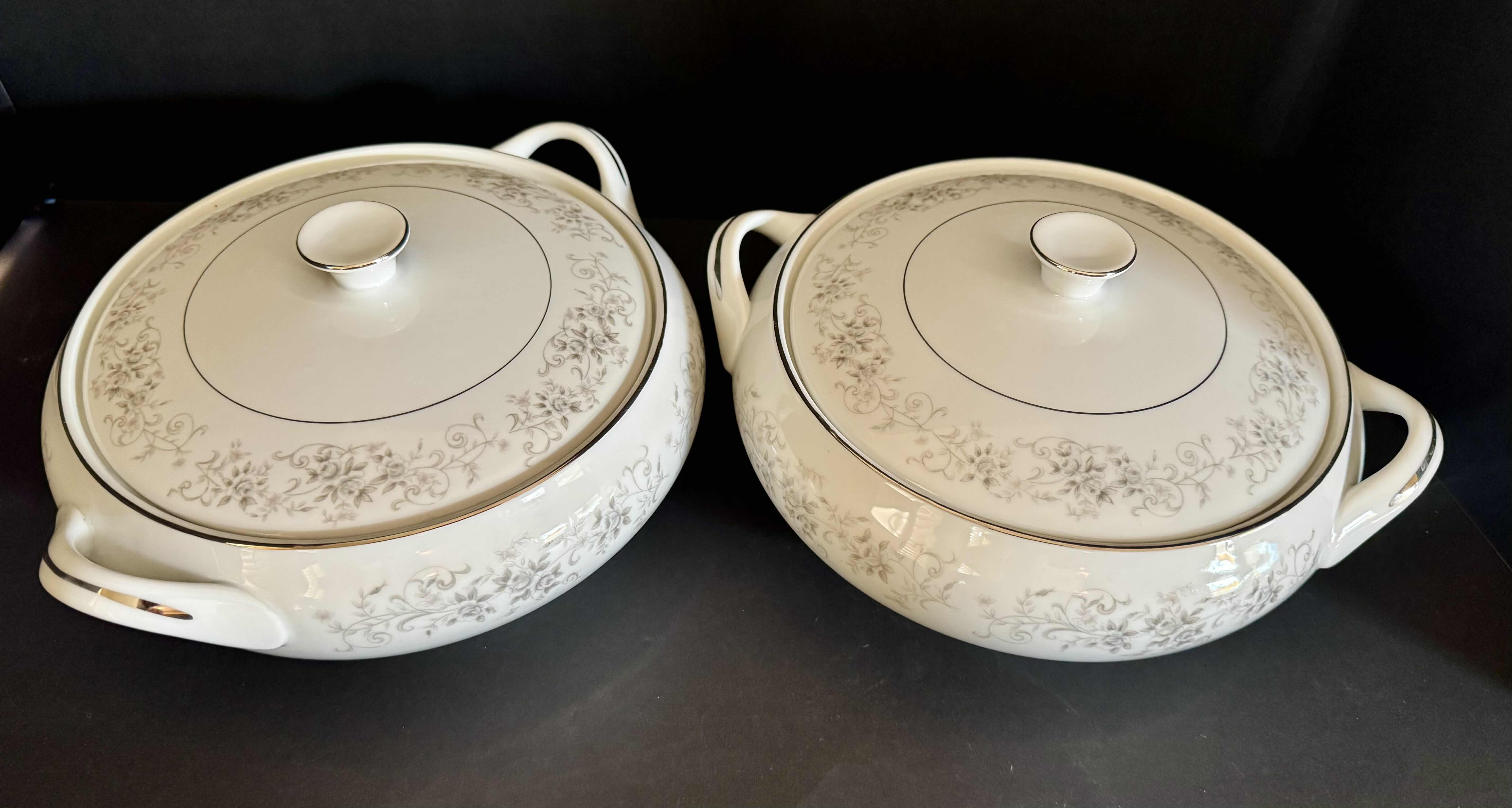 Photo 1 of 2-CAROUSEL BY CAMELOT CHINA 1315 VEGETABLE SERVING BOWLS