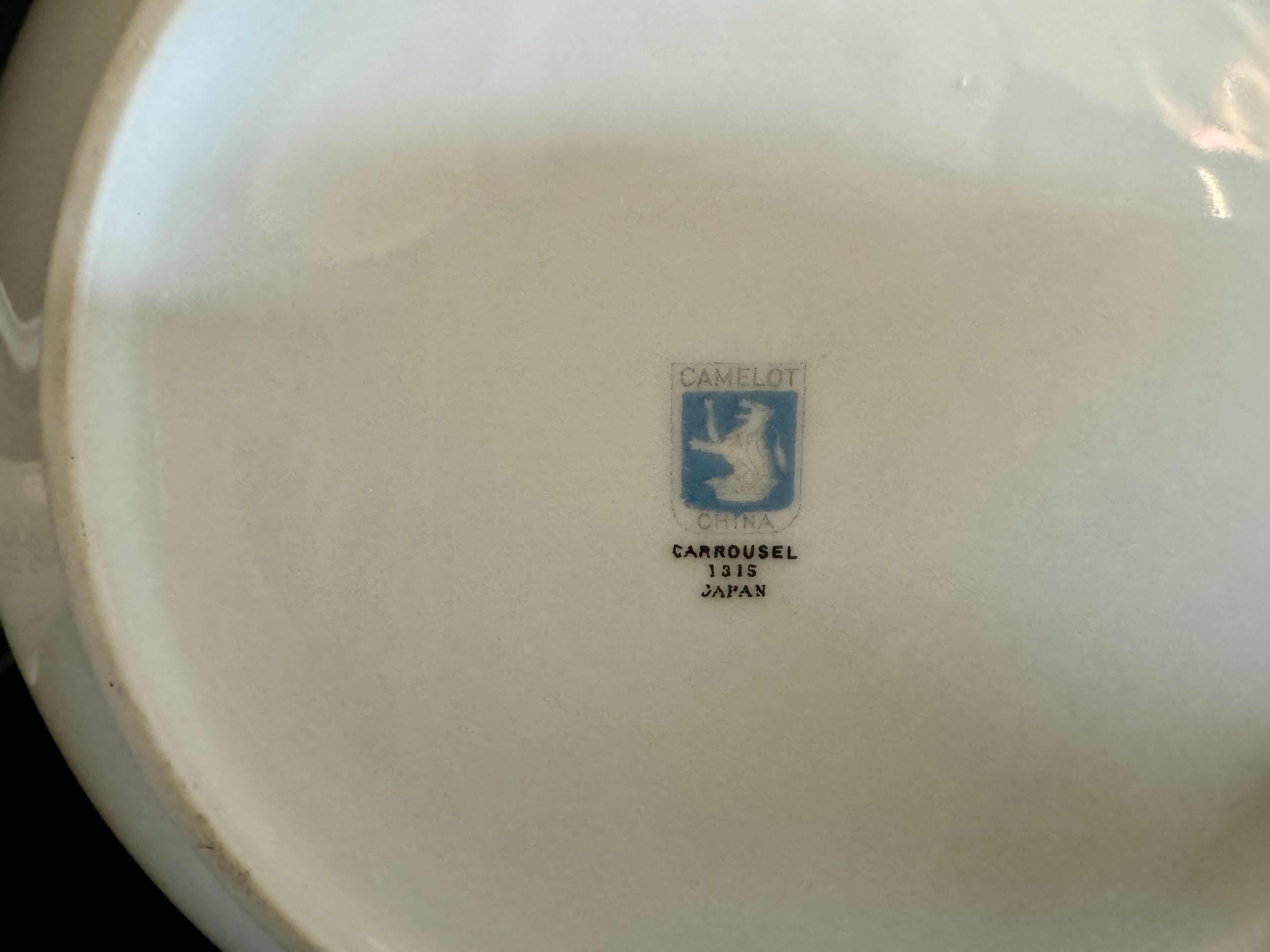 Photo 1 of 2-CAROUSEL BY CAMELOT CHINA 1315 VEGETABLE SERVING BOWLS