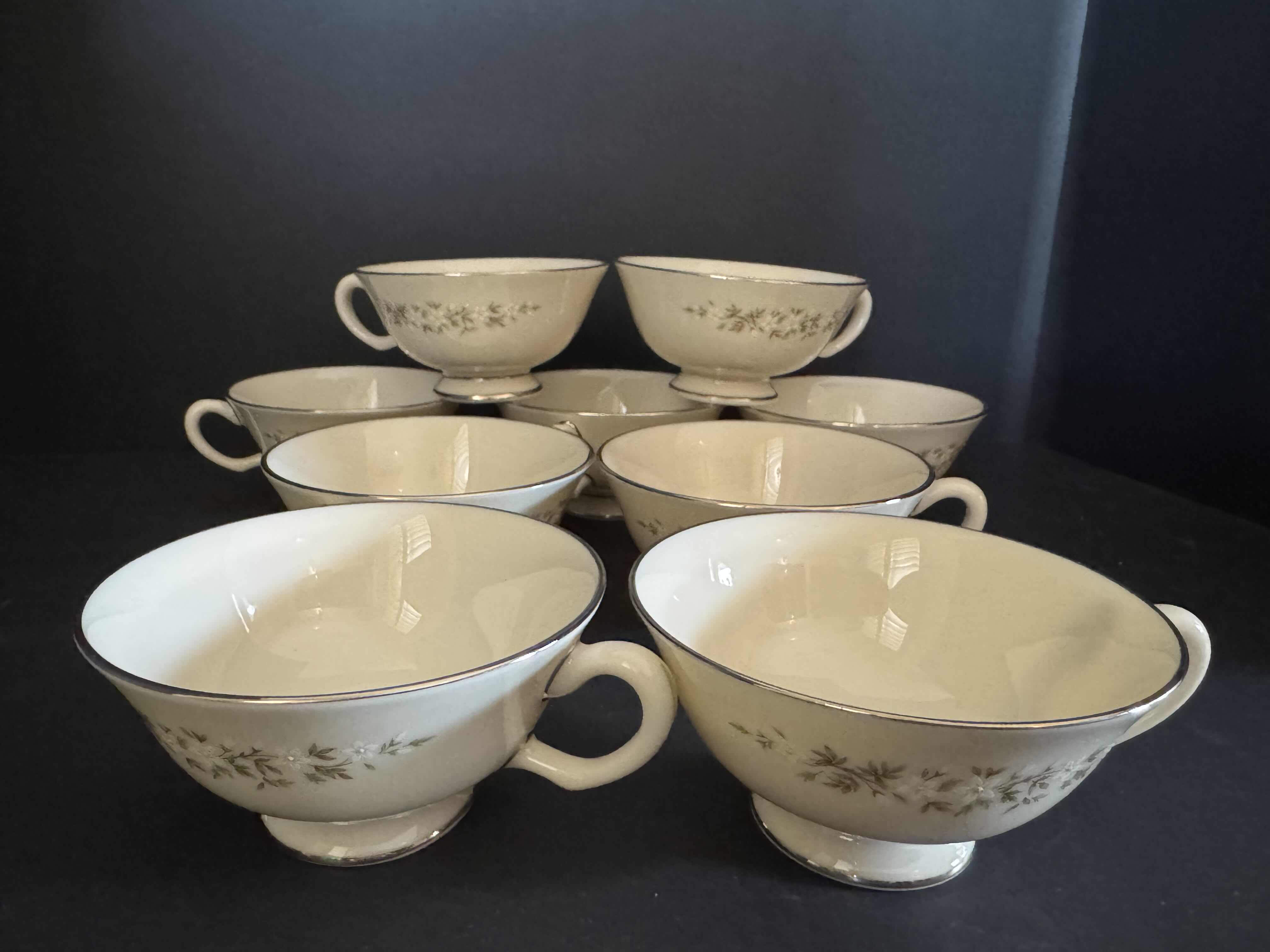 Photo 1 of 9- LENNOX BROOKDALE TEACUPS