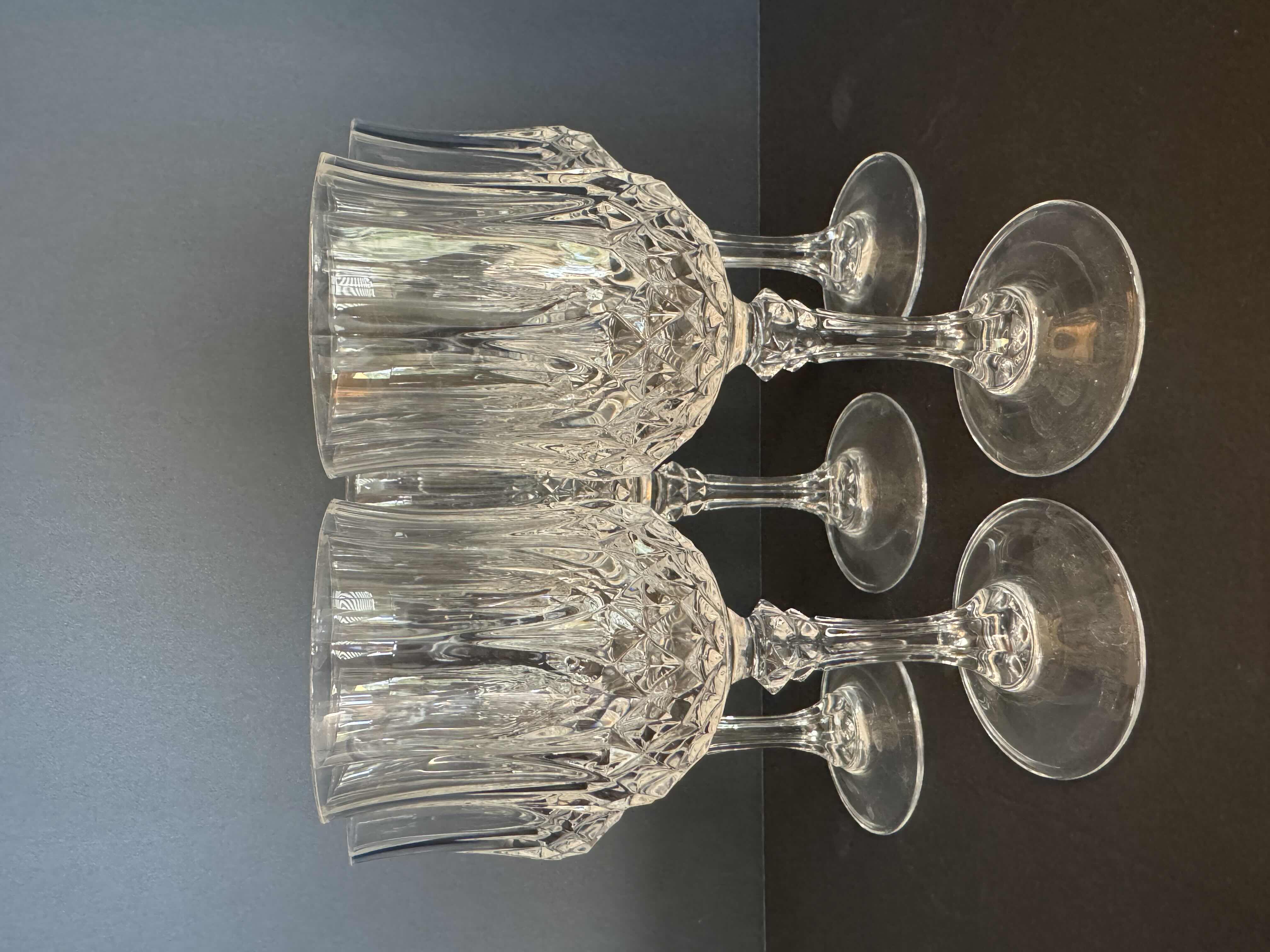 View 1 of 5-CRISTAL D'ARQUES LONGCHAMP 8-1/4 OZ GOBLET