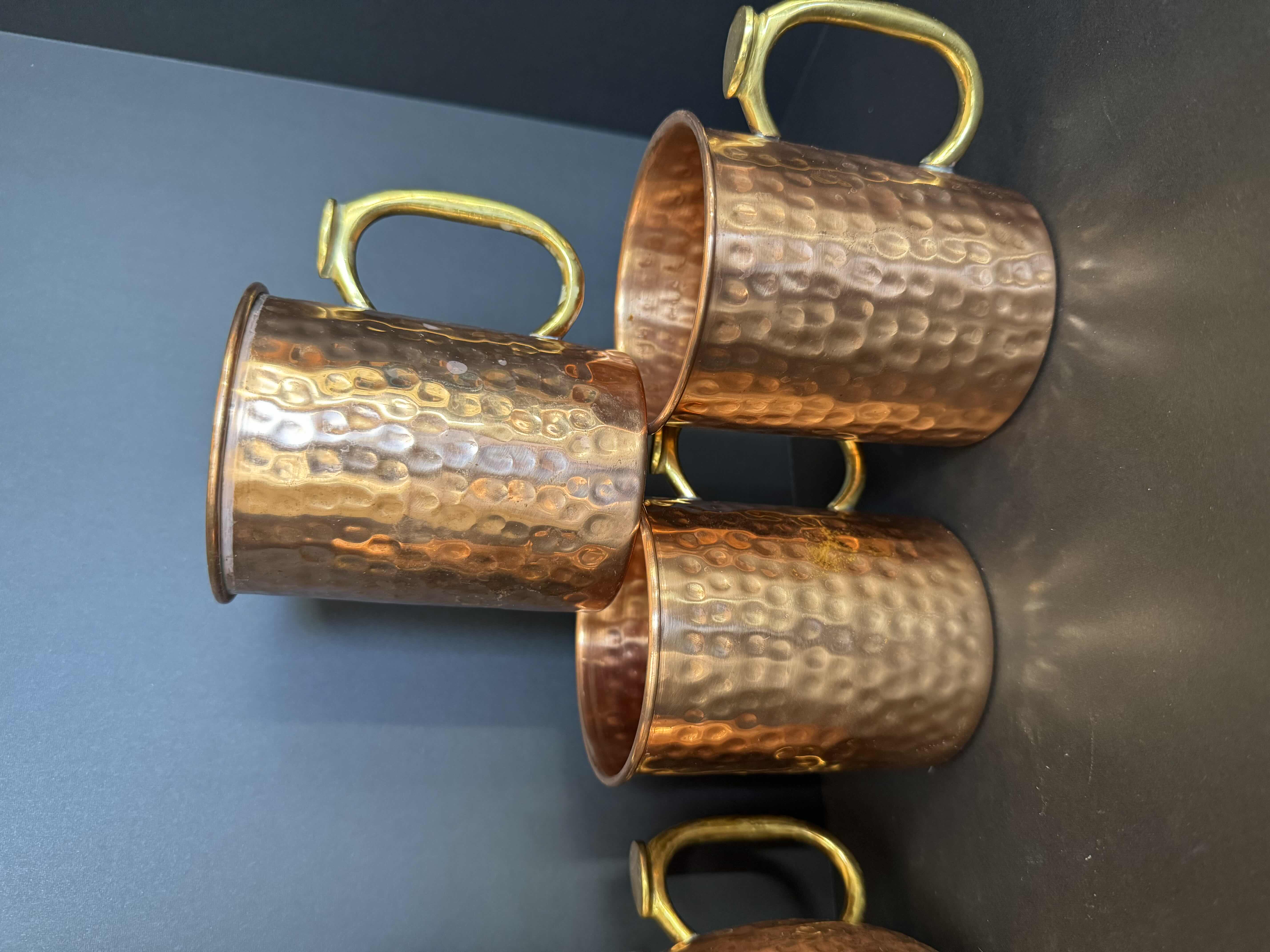 Photo 2 of 6 MOSCOW MULE MUGS & 2 JESSICA SIMPSON GLASSES