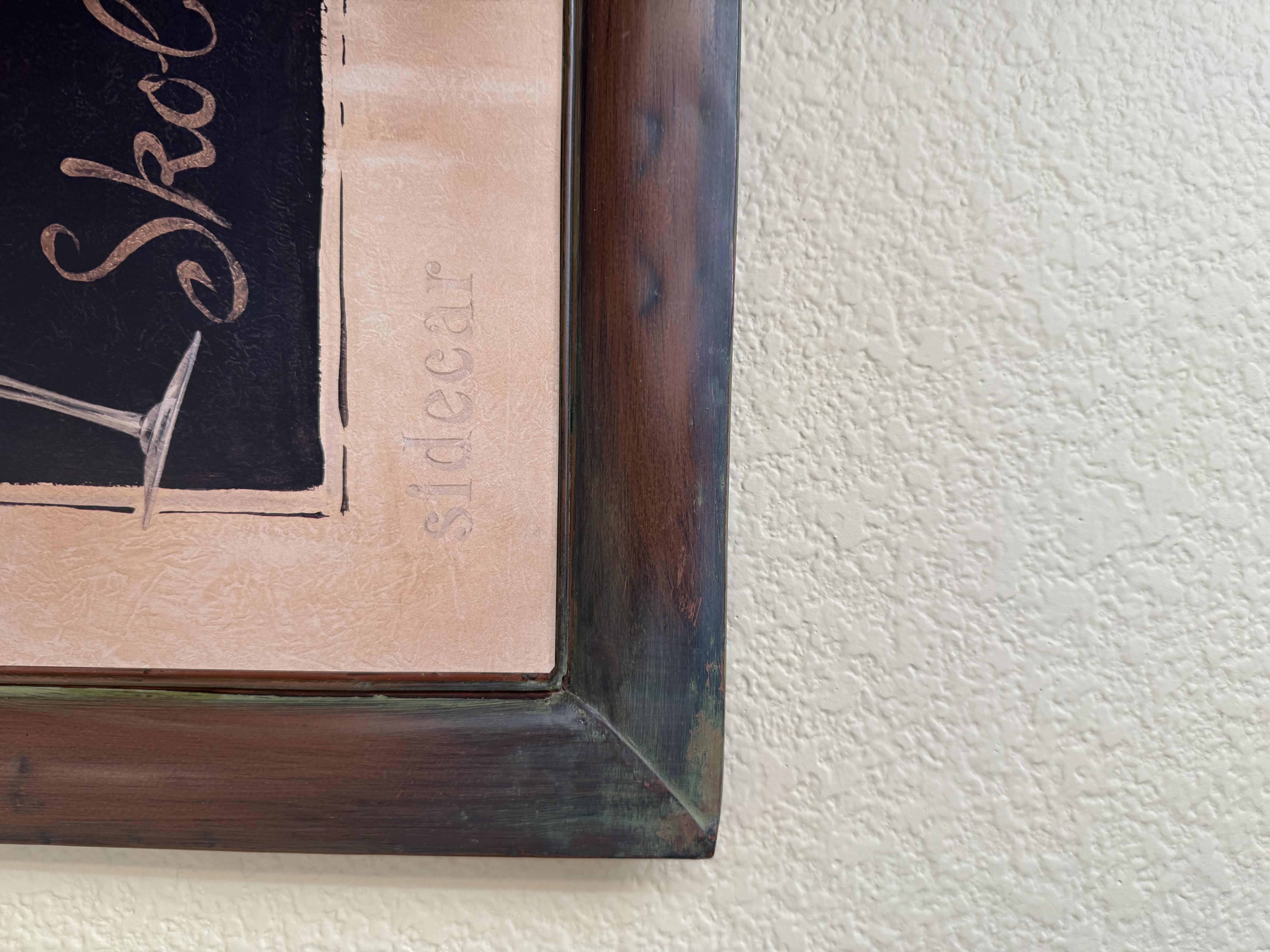 Photo 2 of BAR ARTWORK METAL 15” X 22”