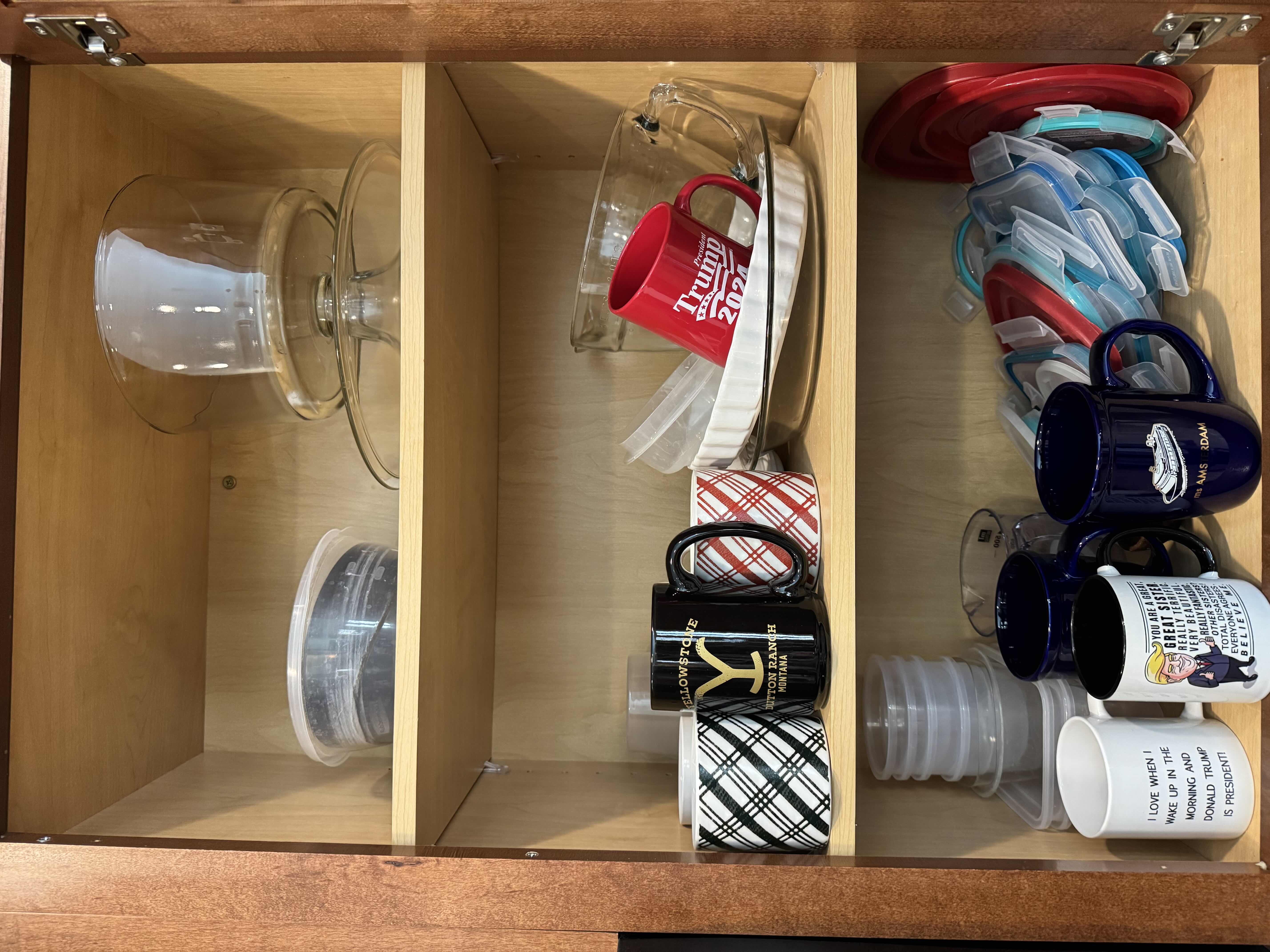 Photo 1 of CONTENTS OF  KITCHEN CABINET. MISC MUGS AND CUPS.