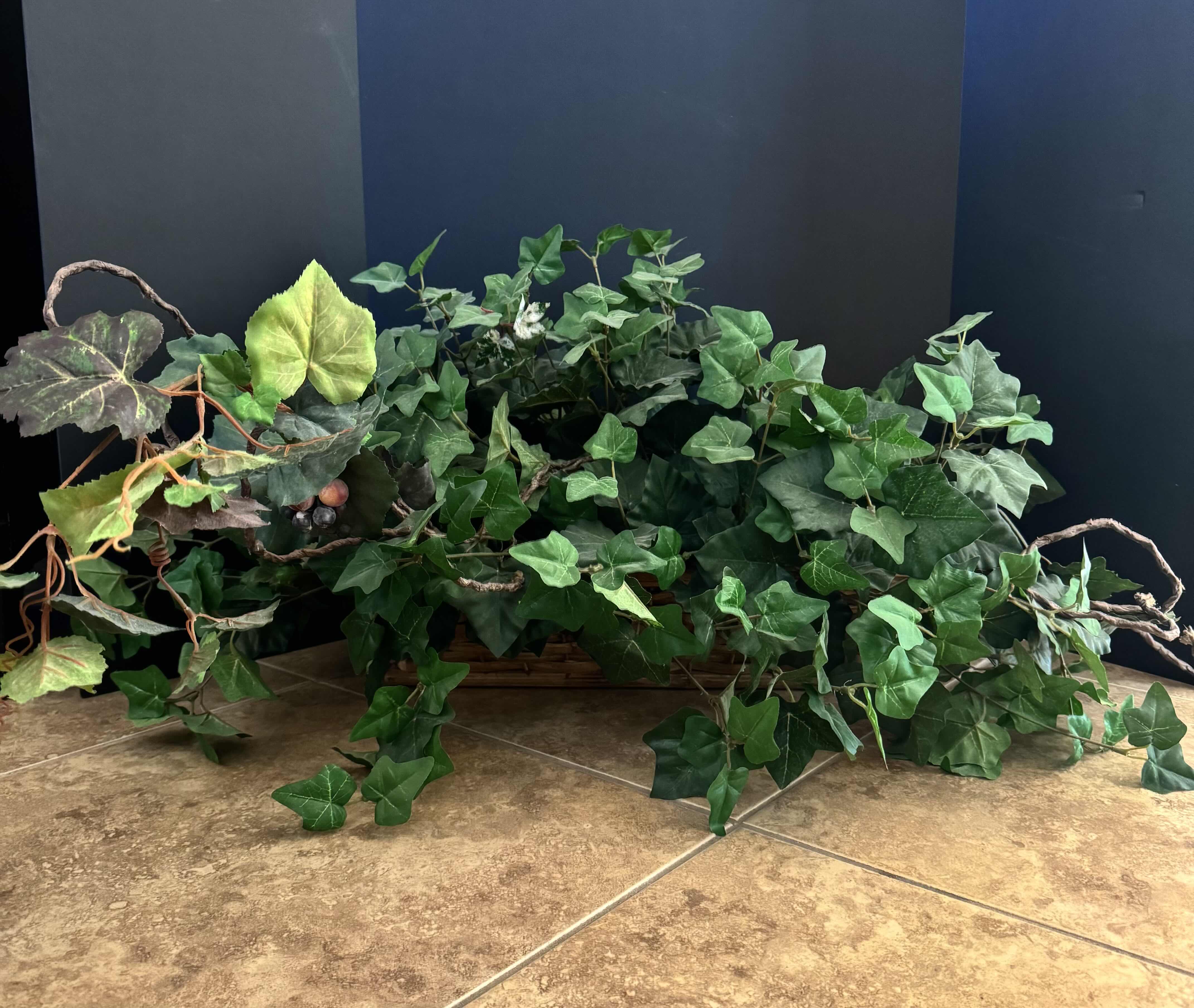 Photo 1 of ASSORTED DECORATIVE FAUX PLANTS, 3 ITEMS