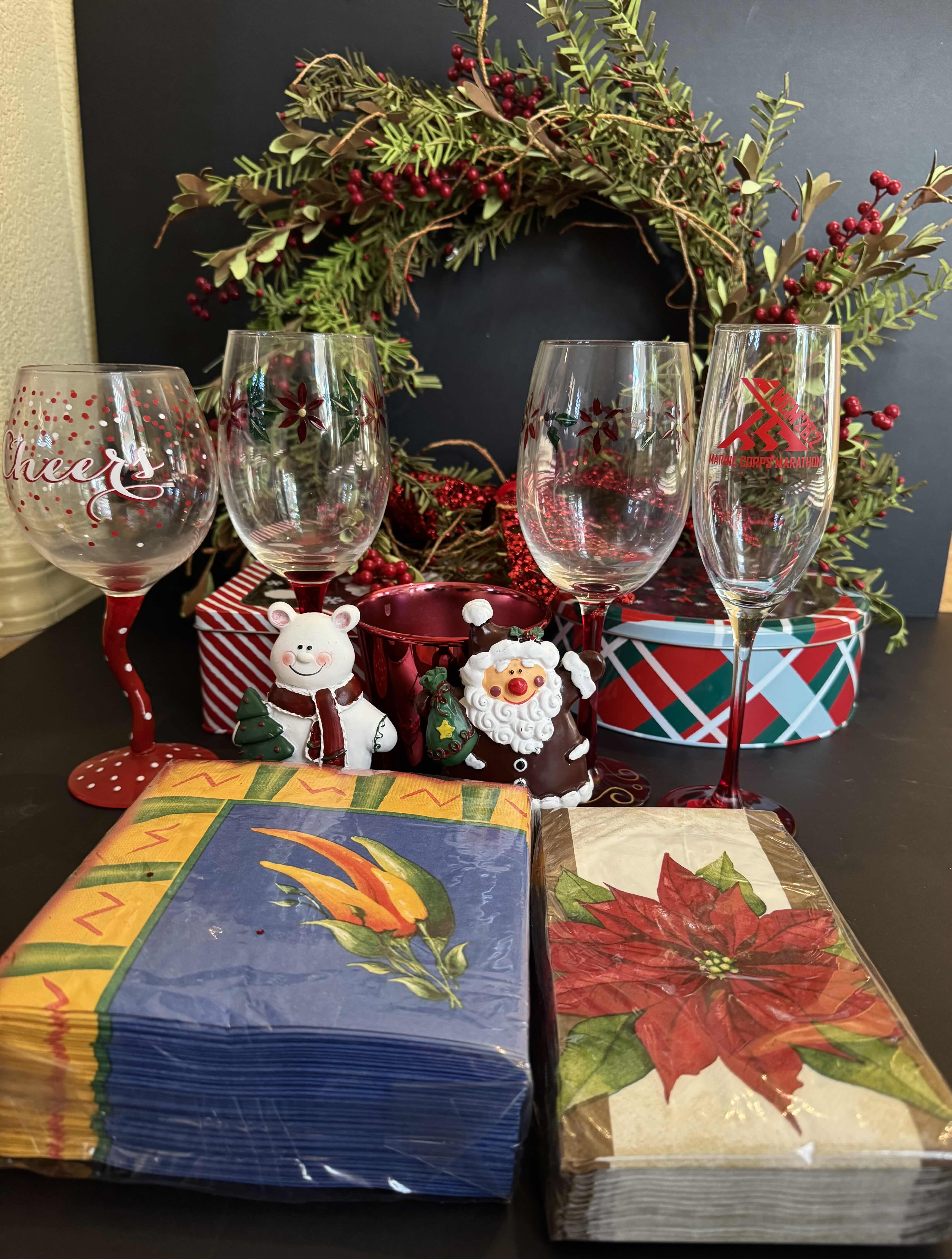 Photo 1 of ASSORTED HOLIDAY DECORATIVE ITEMS