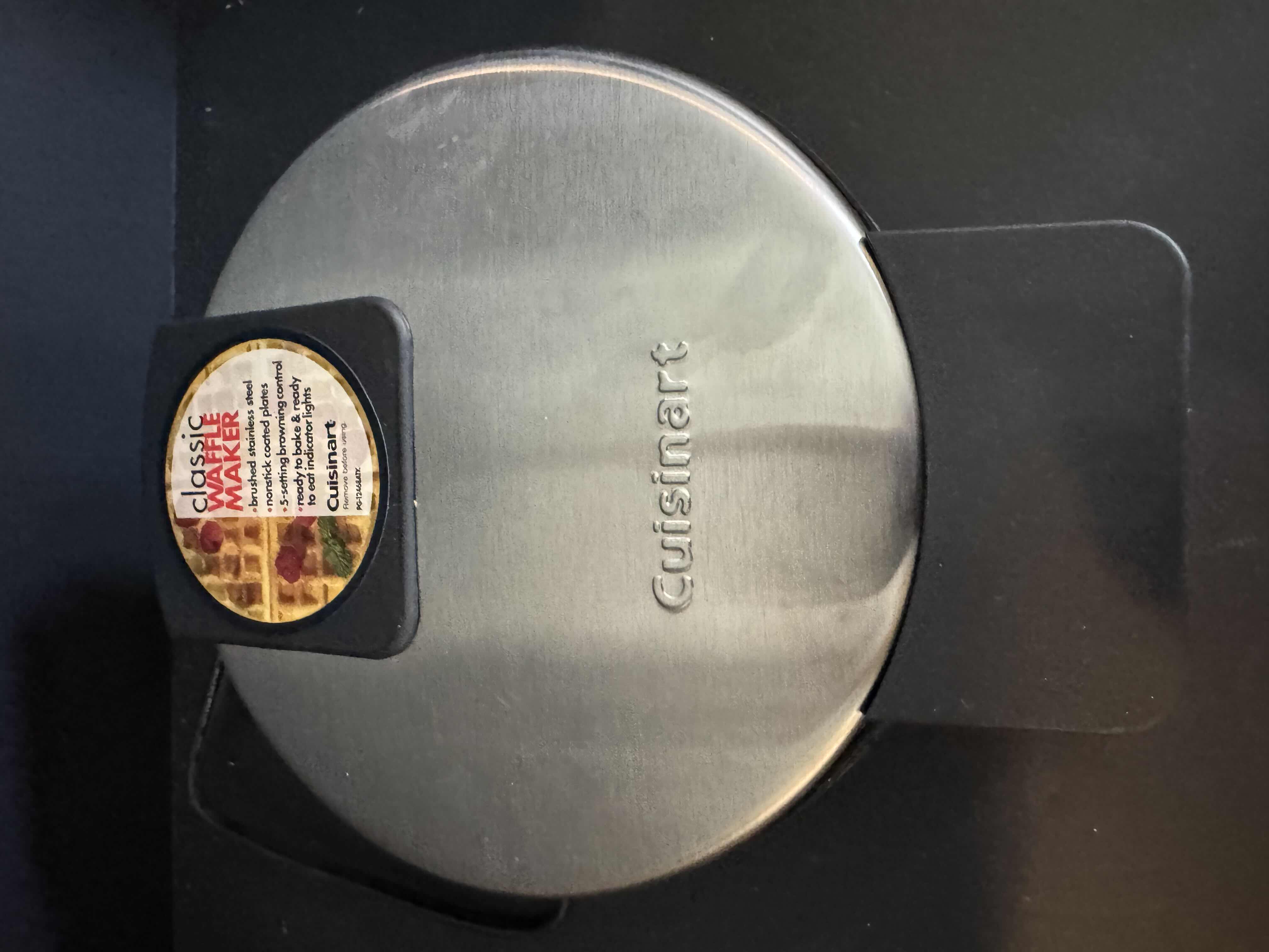 Photo 1 of CUISINART WAFFLE MAKER
