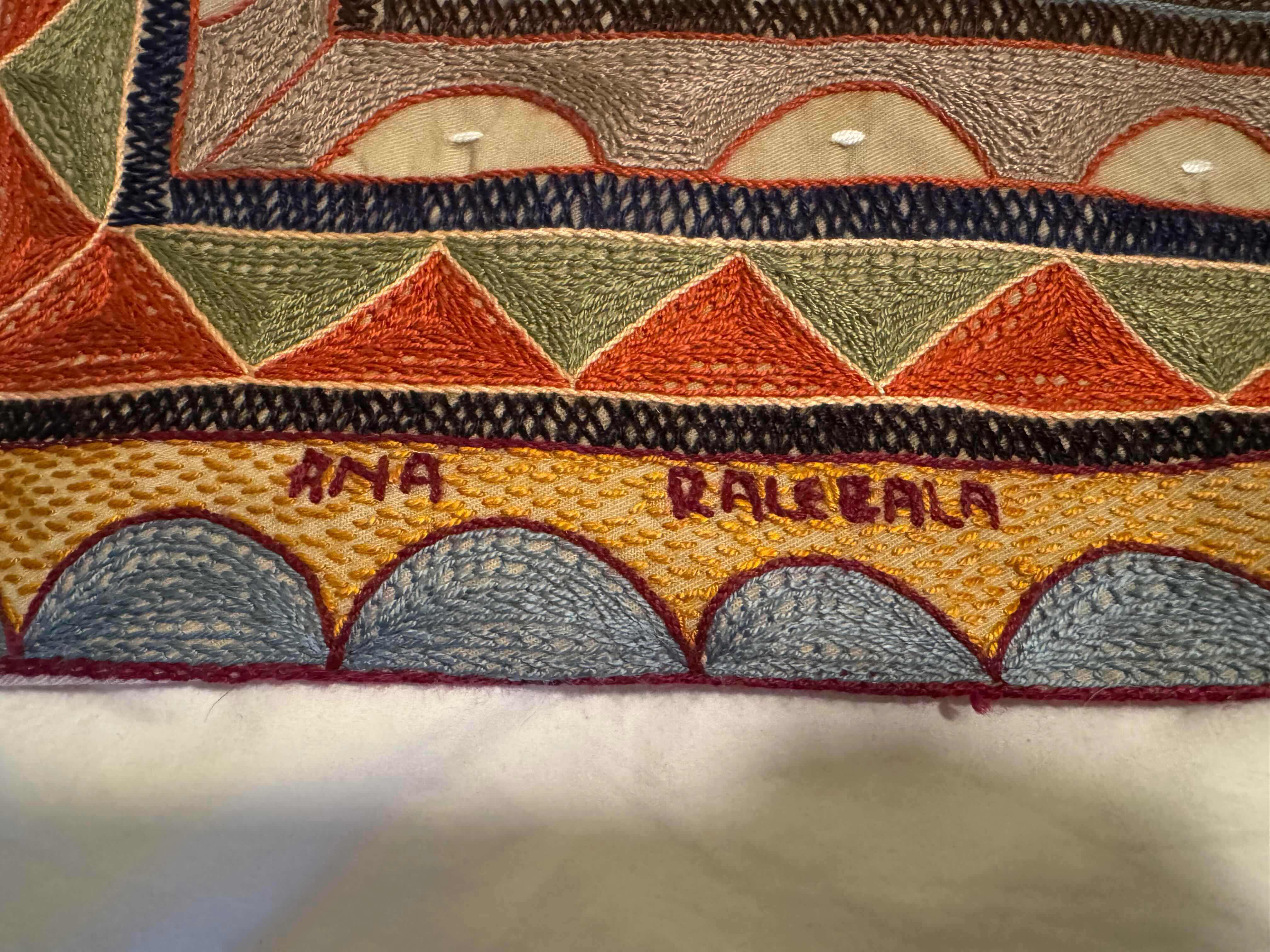 Photo 1 of HAND-STITCHED TAPESTRY 37” X 40”