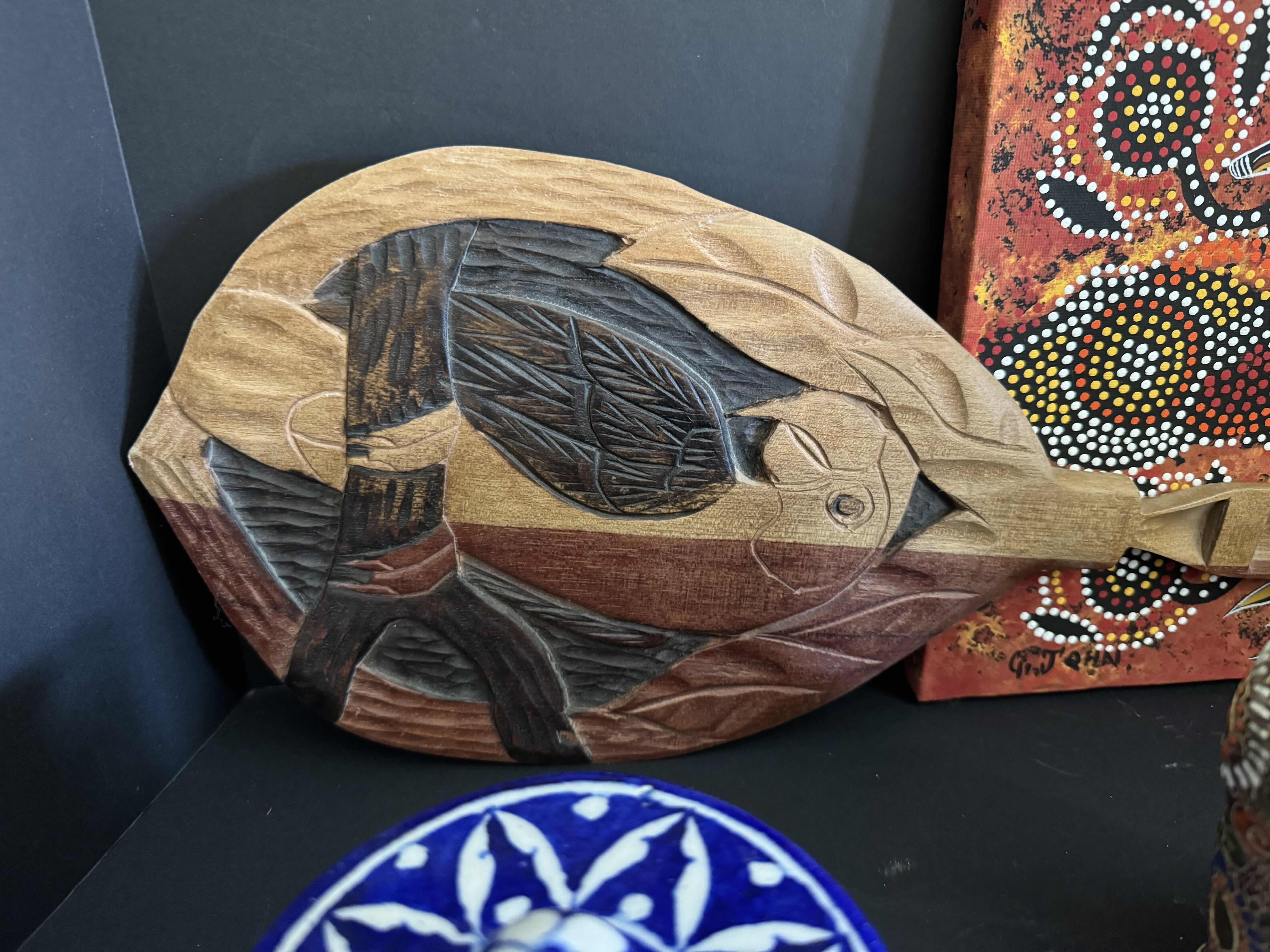 Photo 1 of 7- HOME DECOR ESSENTIALS, CANVAS PAINTING 12” X 10”