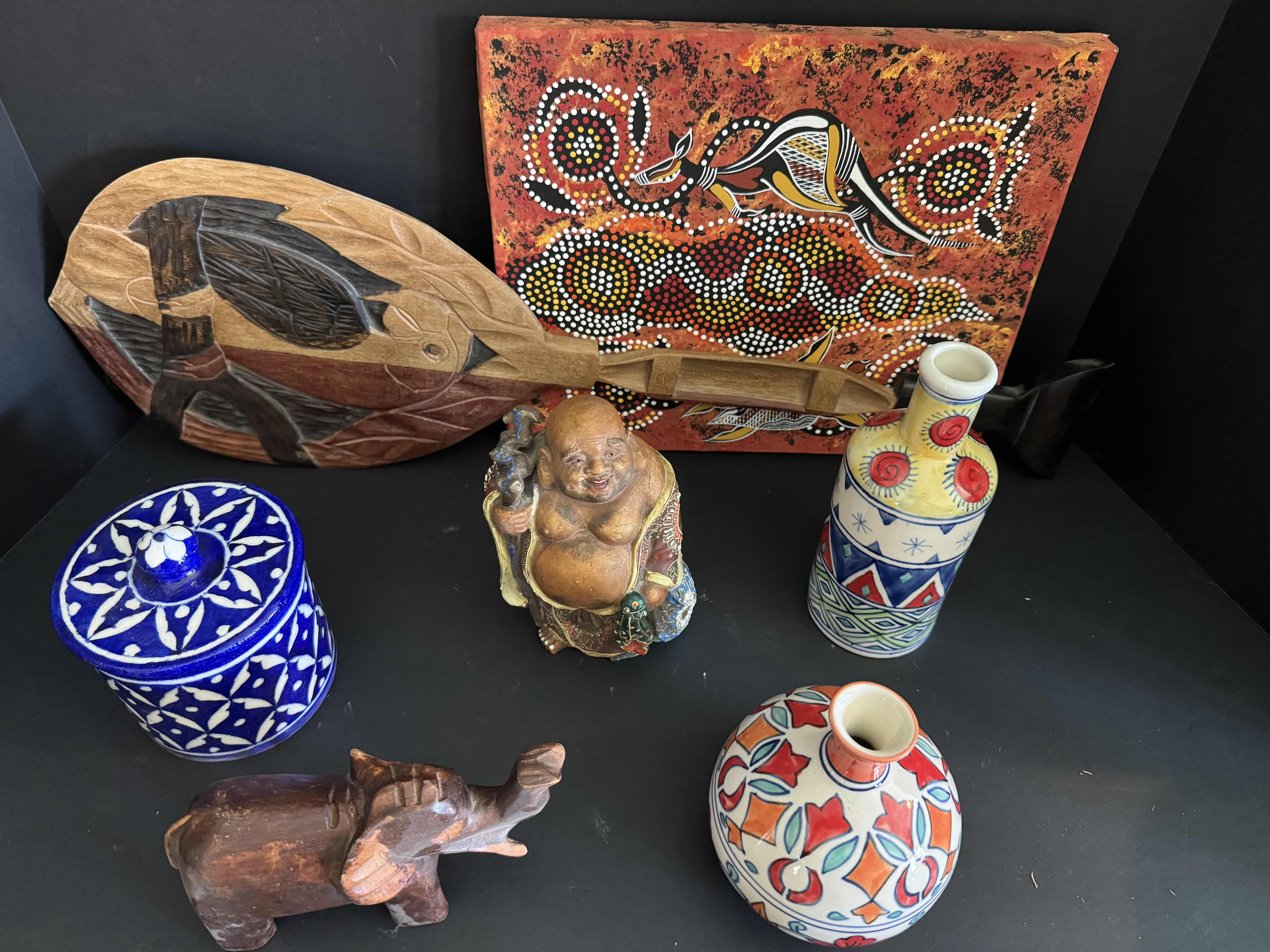 Photo 2 of 7- HOME DECOR ESSENTIALS, CANVAS PAINTING 12” X 10”