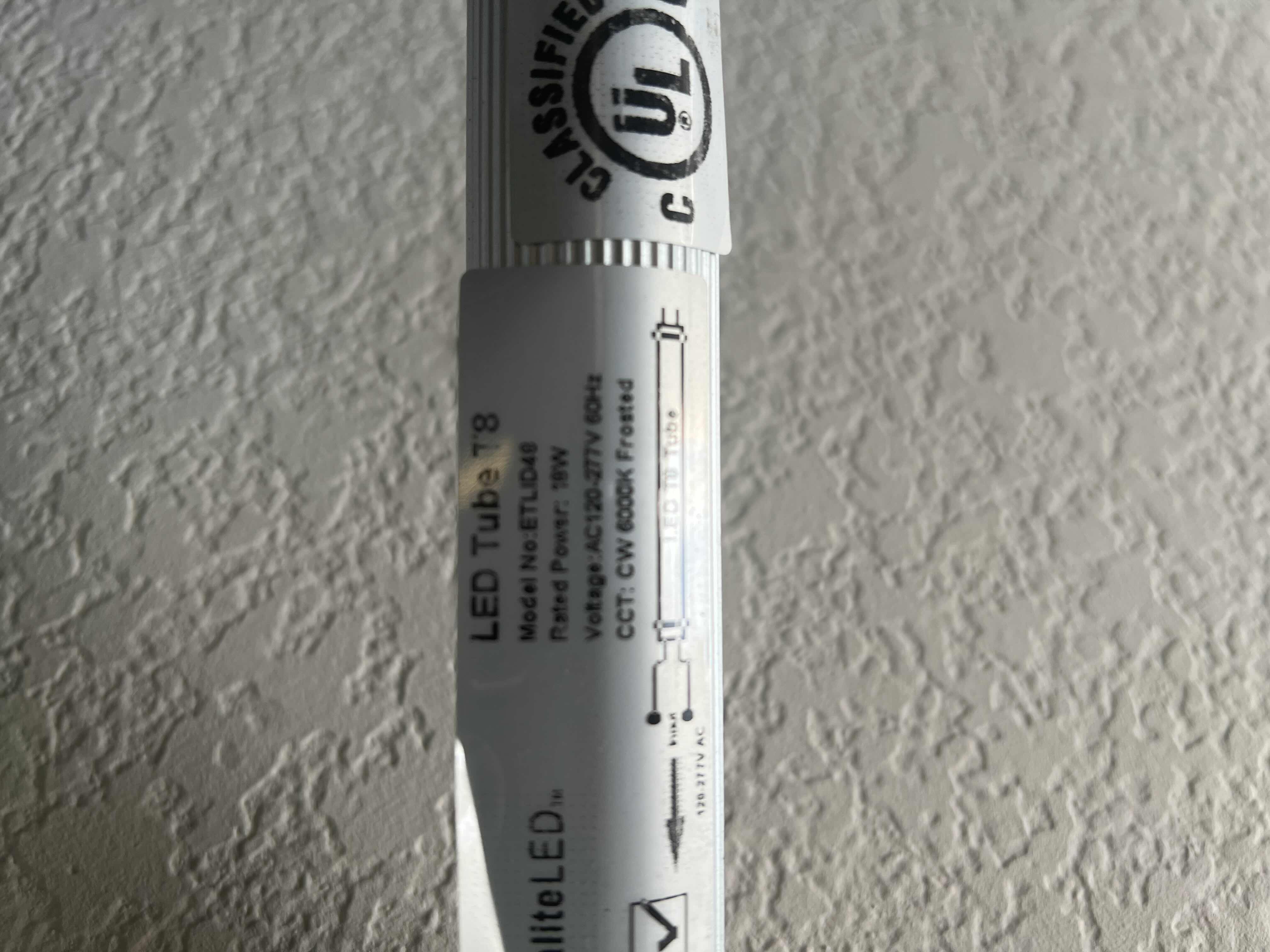 Photo 2 of 2-4’ LED BULBS