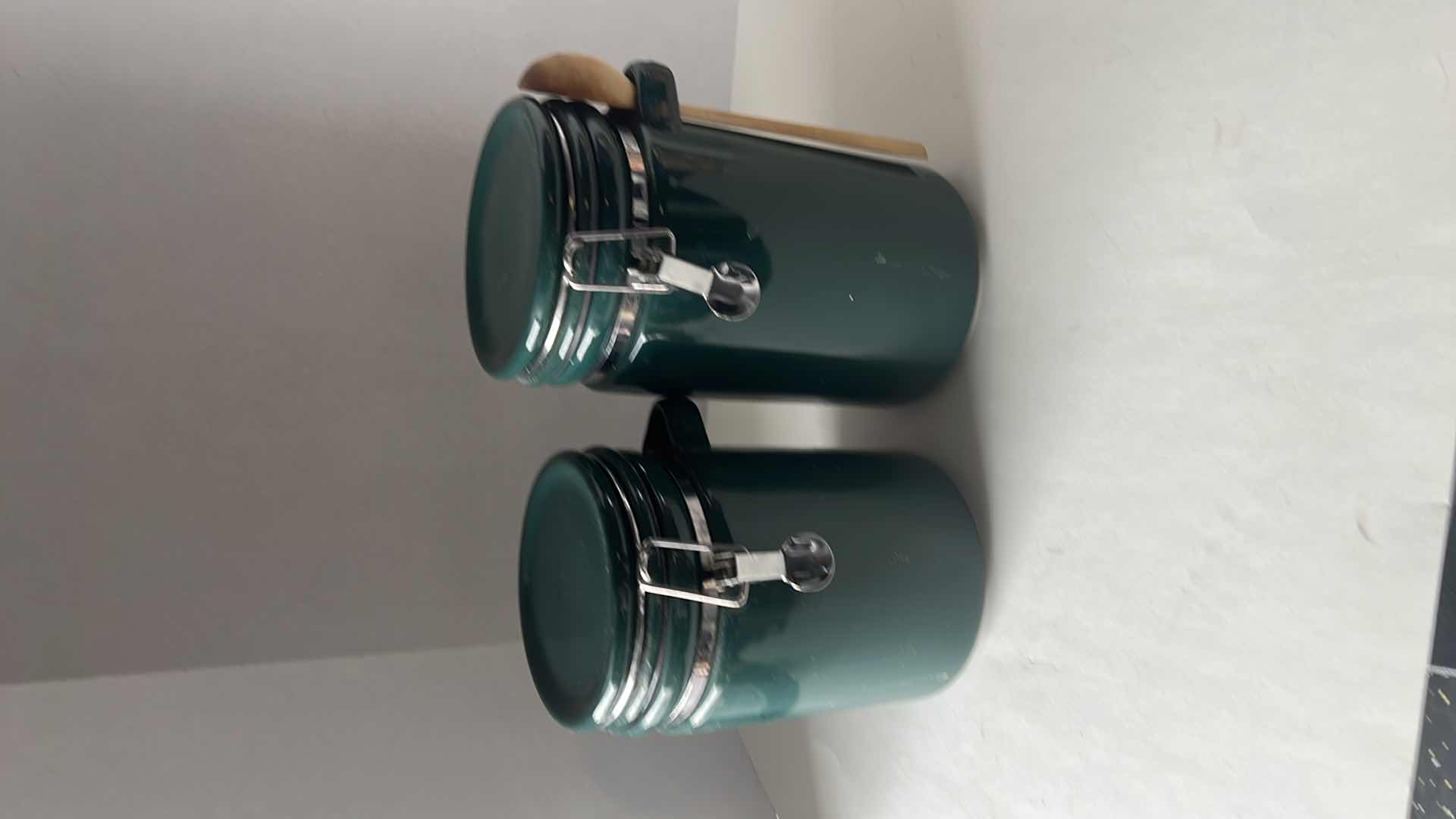 Photo 2 of KITCHEN DECOR-COFFEE CANNISTERS 9” AND 8”H