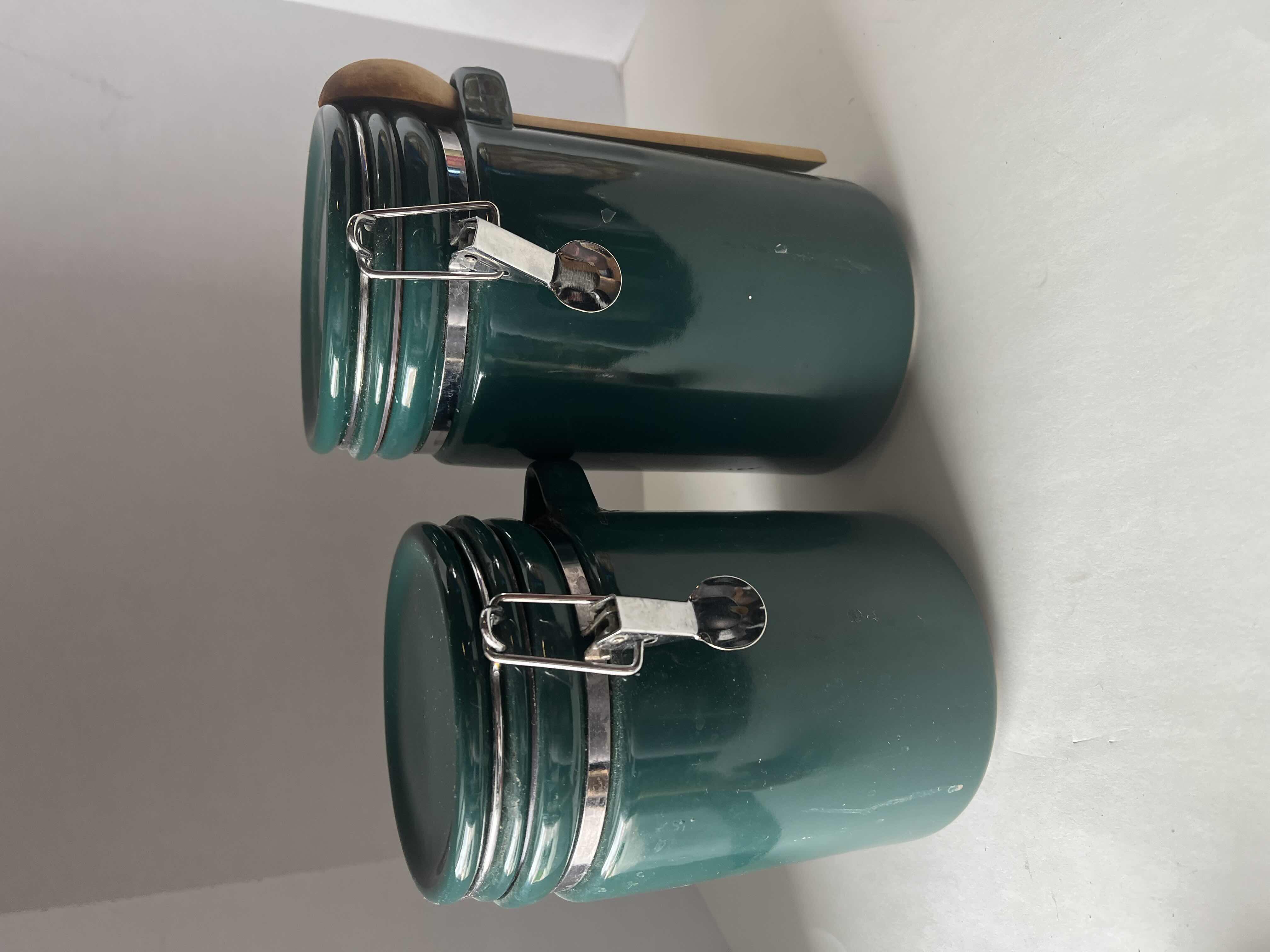 Photo 1 of KITCHEN DECOR-COFFEE CANNISTERS 9” AND 8”H